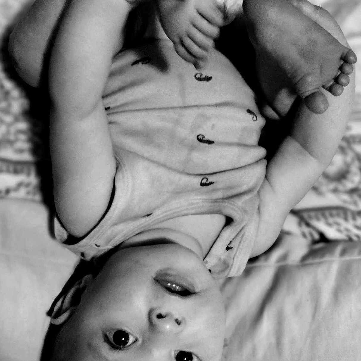 Charlie joined the competition — help win amazing prizes! accessories, baby, back, bed, bedroom, bodypart, face, finger, furniture, hand, happy, head, indoors, jewelry, newborn, person, photography, portrait, room, smile