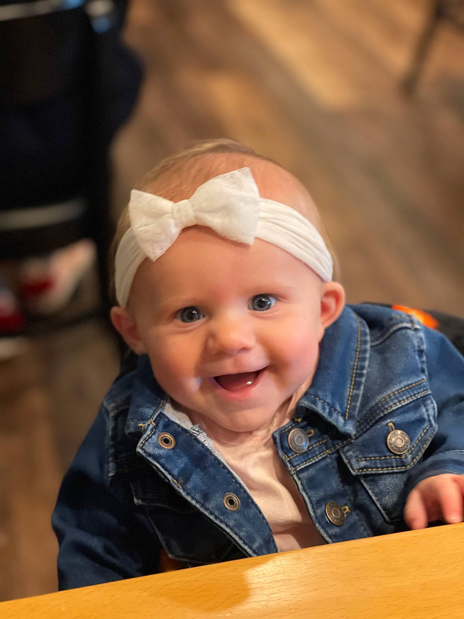 Hadleigh is registered to the contest to win money with this photo: baby, cap, cheek, child, eye, fashion_accessory, fun, happy, hat, head, headwear, iris, laugh, person, portrait_photography, recreation, sitting, skin, smile, toddler