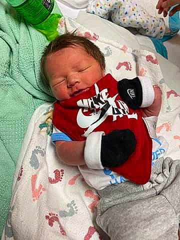 Zayden is registered to the contest to win money with this photo: baby, birth, child, person, play, sleep, smile, toddler