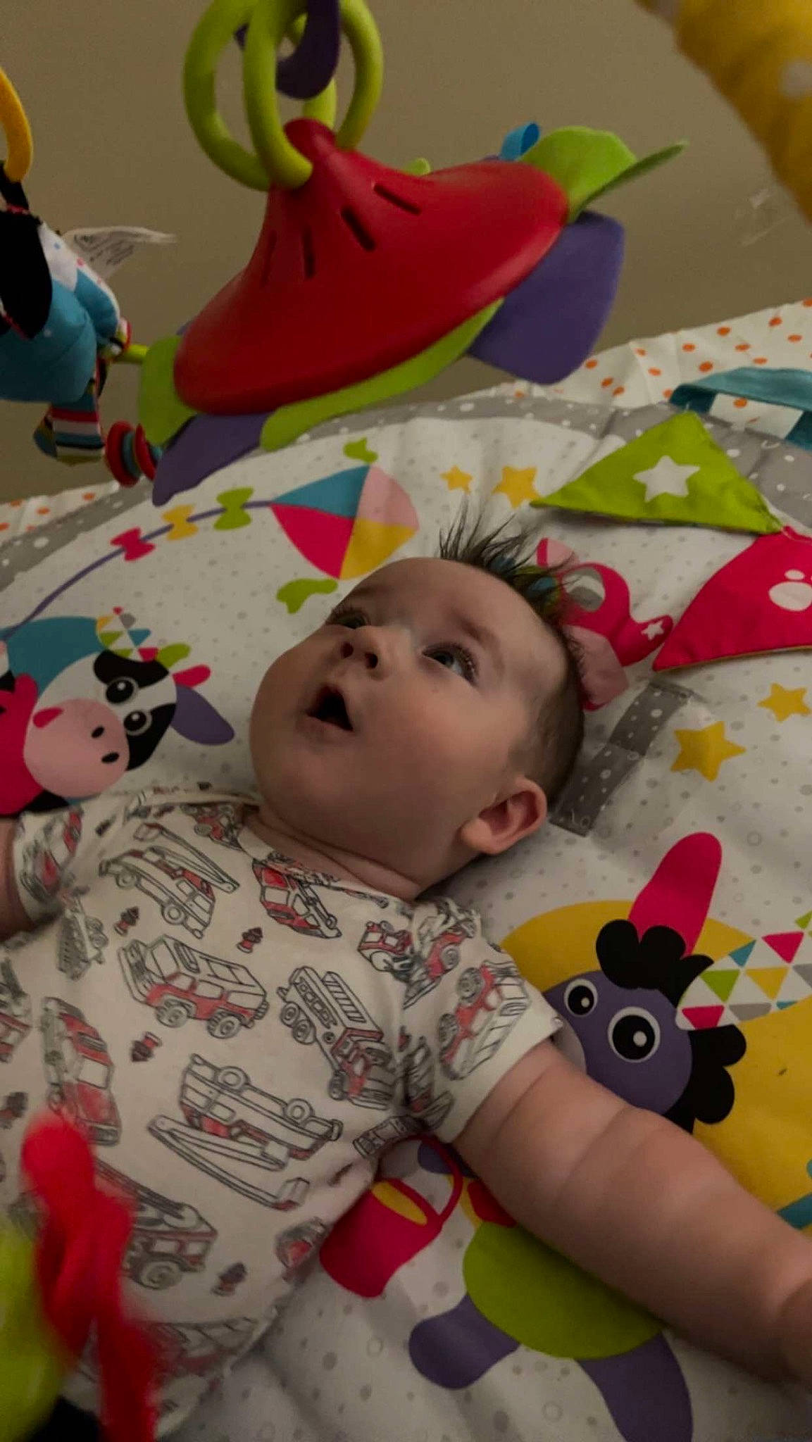 Myles is registered to the contest to win money with this photo: baby, baby_toddler_clothing, beauty, cheek, child, eye, fun, green, happy, mammal, person, photograph, pink, product, red, skin, textile, toddler, vertebrate, white