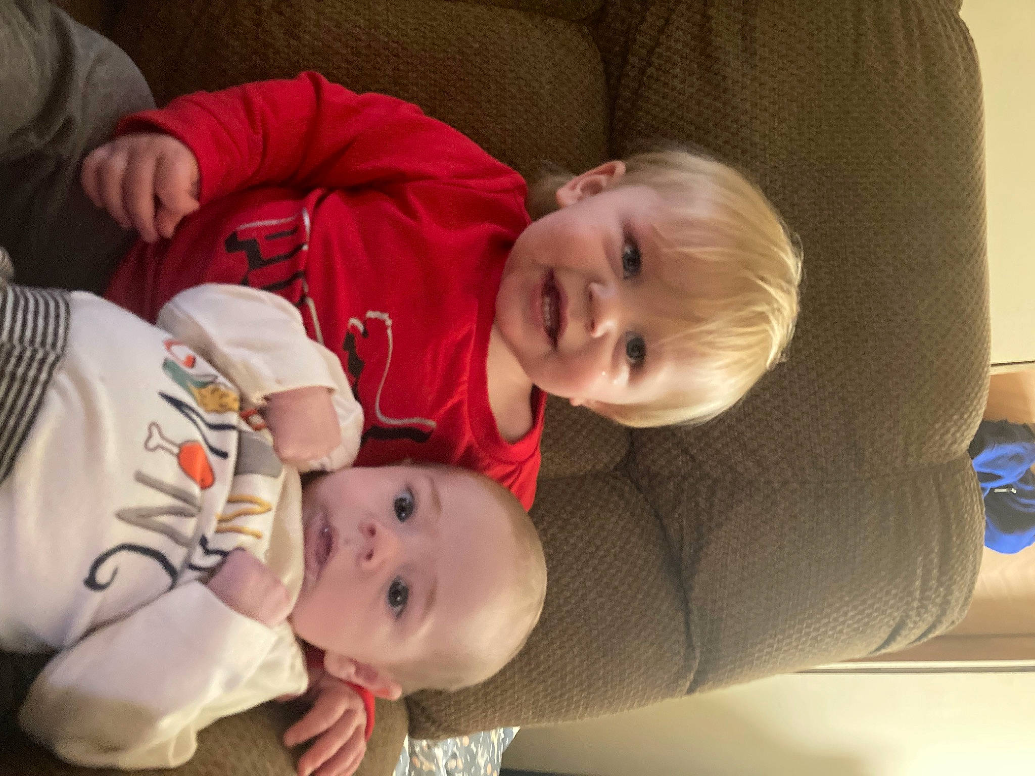 Donald joined the competition — help win amazing prizes! baby, baby_toddler_clothing, cheek, child, comfort, eye, fun, happy, iris, lap, nose, person, room, sitting, skin, sleeve, smile, toddler