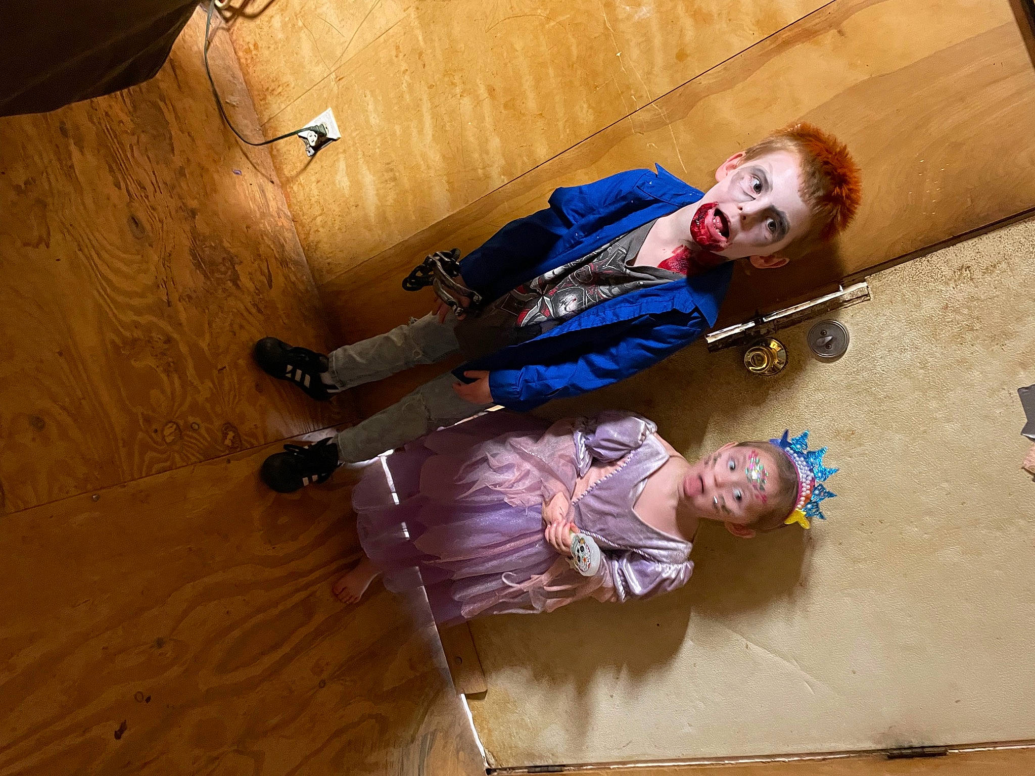 August joined the competition — help win amazing prizes! art, child, electric_blue, floor, flooring, foot, fun, hardwood, human_leg, person, shadow, shoe, sitting, stairs, surprise, tints_and_shades, toddler, wood, wood_flooring