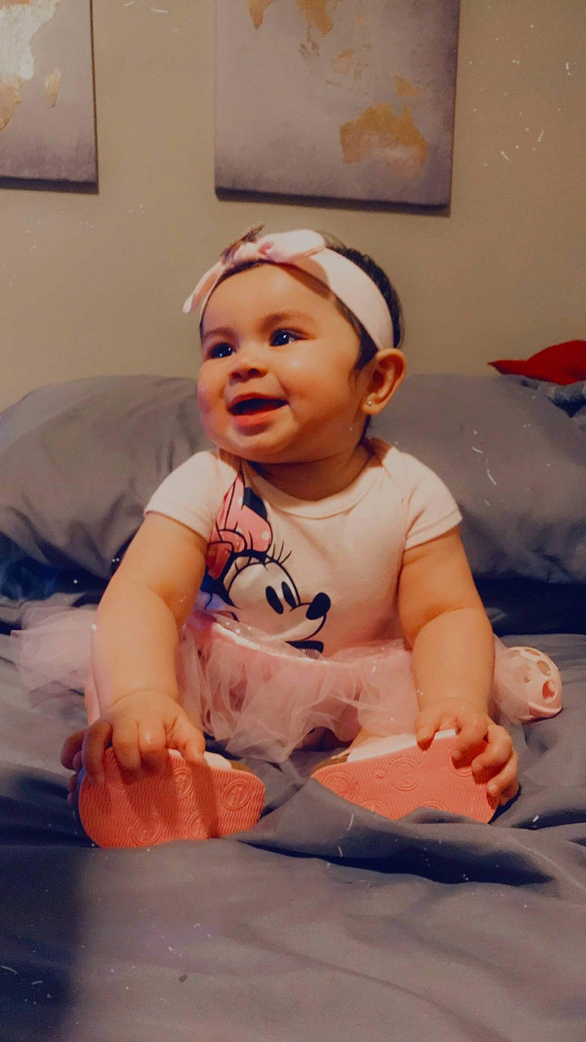 Xia joined the competition — help win amazing prizes! baby, cheek, child, headwear, person, toddler