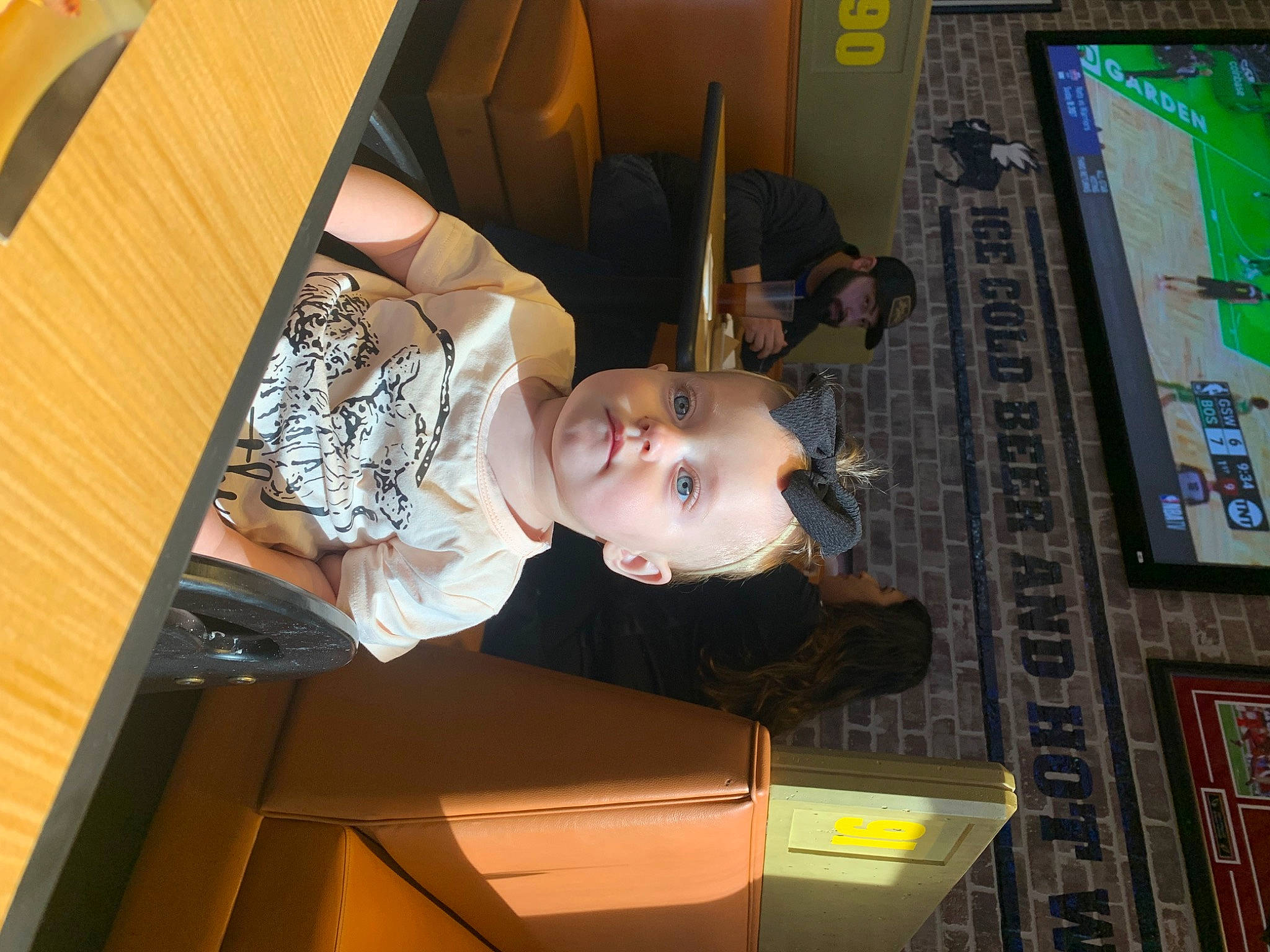 Raylee joined the competition — help win amazing prizes! audio_equipment, baby, child, display_device, fun, headwear, machine, multimedia, pc_game, person, room, toddler, wood