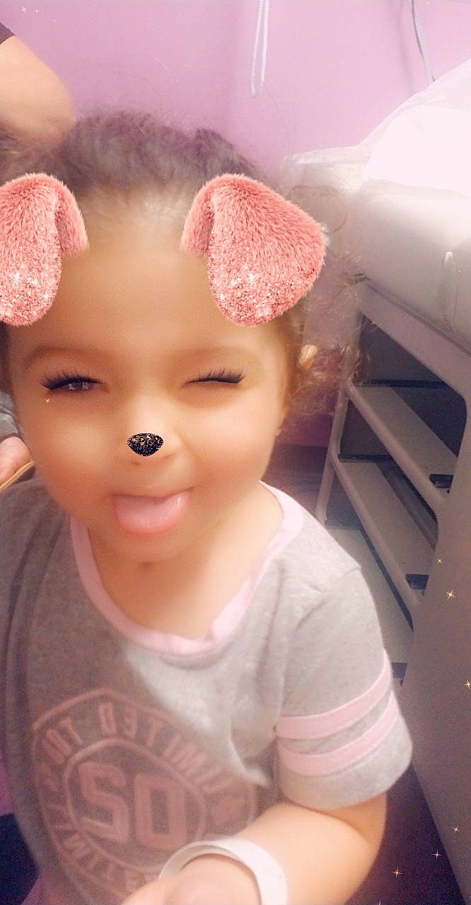 Yaelys joined the competition — help win amazing prizes! cheek, child, ear, eyebrow, eyelash, face, forehead, head, headgear, lip, nose, person, pink, skin, toddler, toy