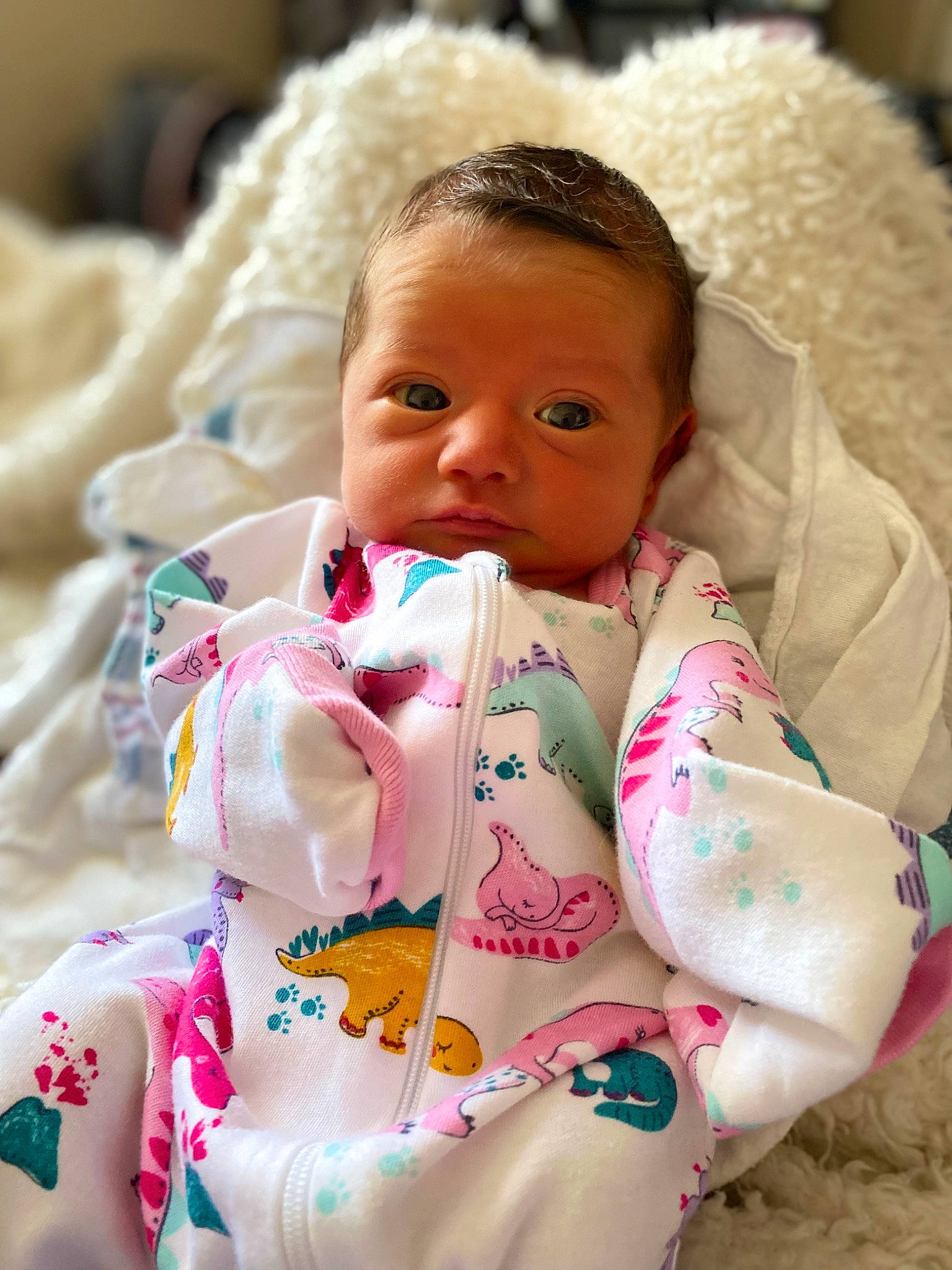 Franziska joined the competition — help win amazing prizes! baby, baby_toddler_clothing, cheek, chin, comfort, eye, eyelash, face, facial_expression, happy, head, iris, lip, nose, person, pink, skin, sleeve, textile, white