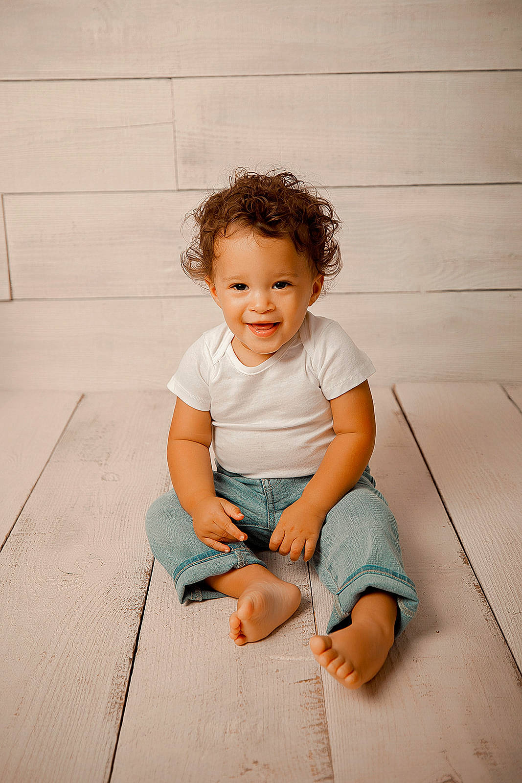 Cyrus joined the competition — help win amazing prizes! baby_toddler_clothing, barefoot, child, face, flash_photography, floor, flooring, foot, fun, grass, happy, human_leg, joy, leisure, person, shorts, sitting, skin, smile, t_shirt