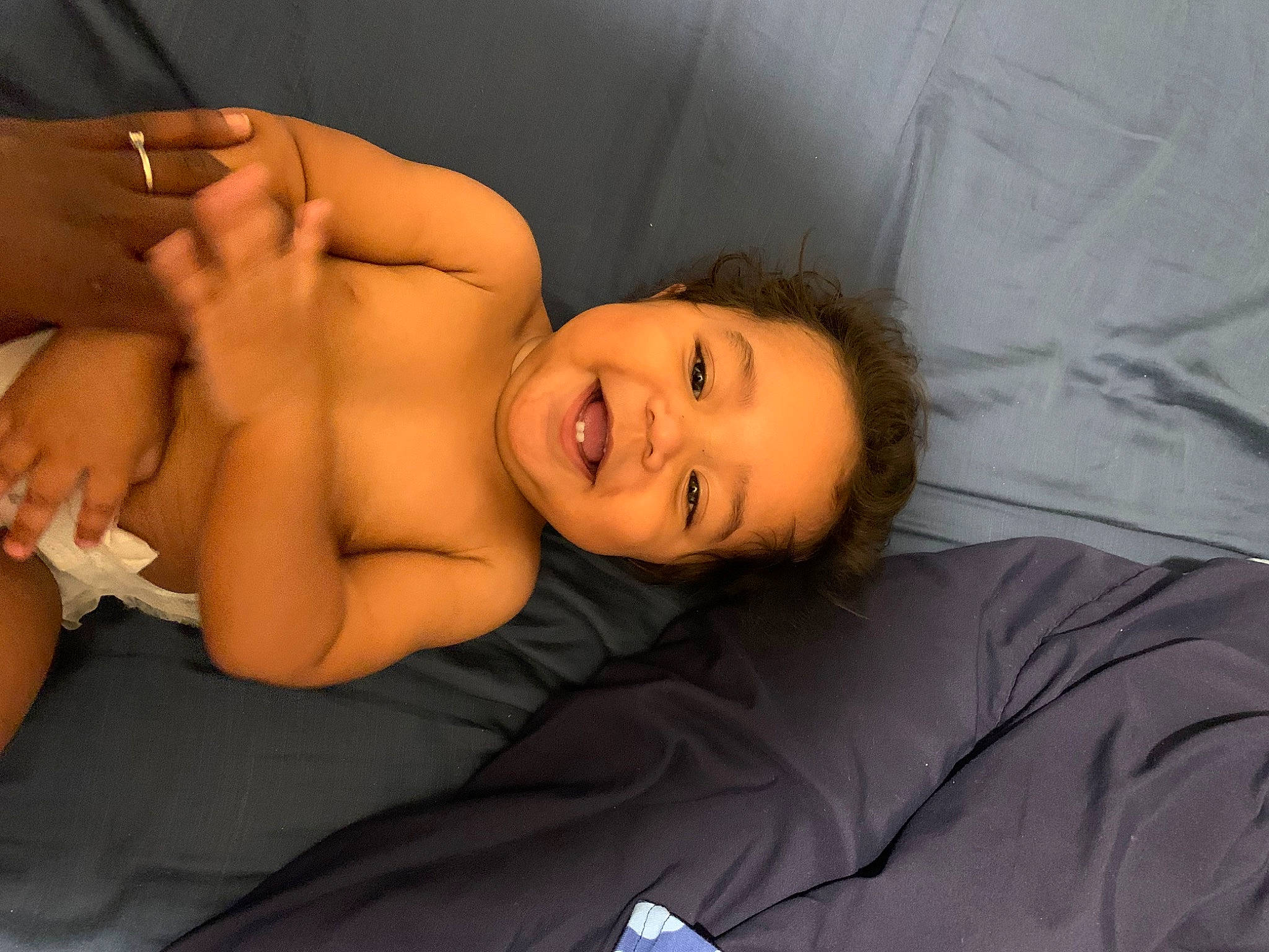 Caysen joined the competition — help win amazing prizes! abdomen, bed, chest, comfort, elbow, eyebrow, flash_photography, fun, happy, joint, joy, knee, mouth, muscle, neck, person, skin, smile, stomach, thigh