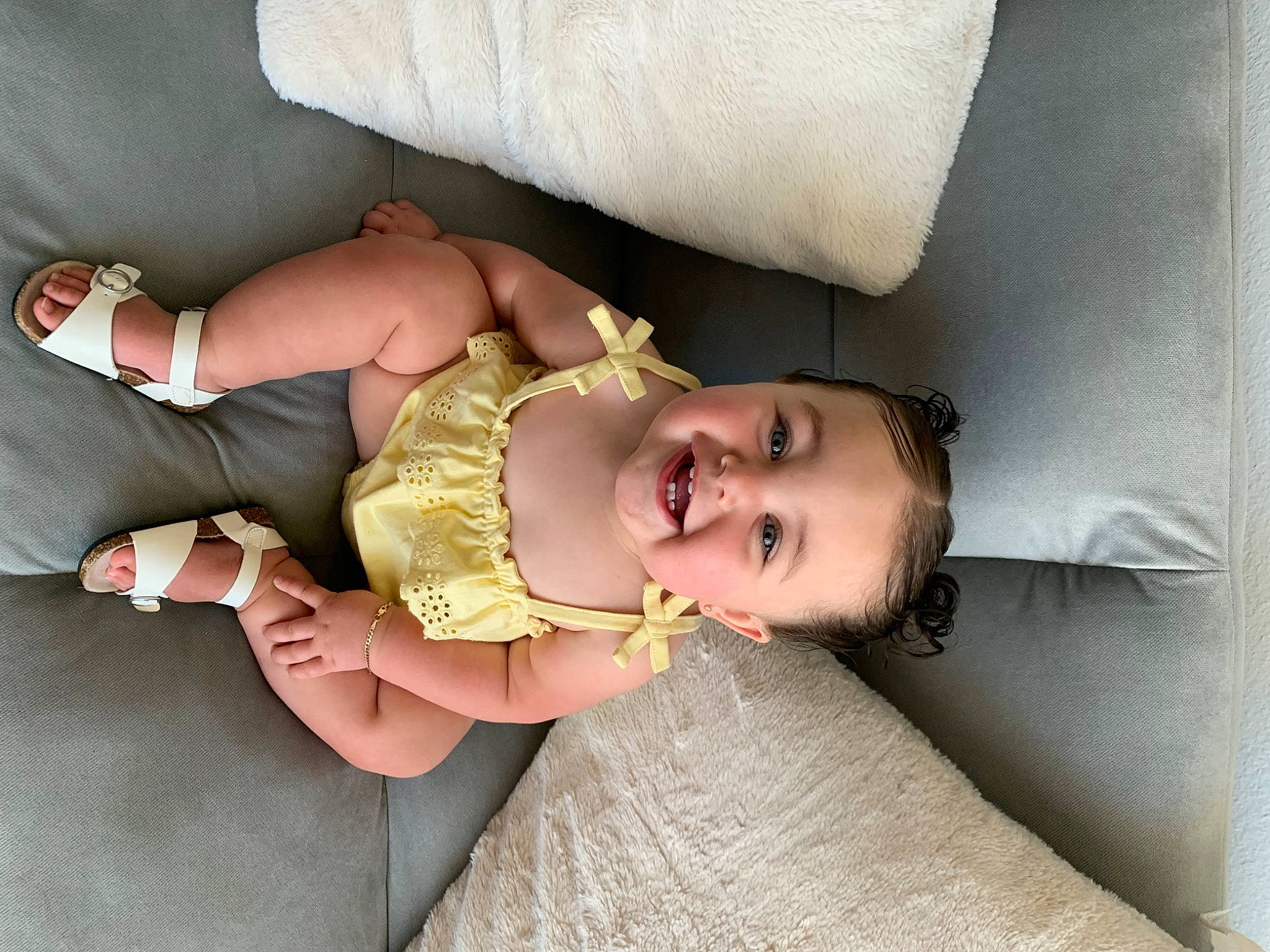 Aaliyah joined the competition — help win amazing prizes! abdomen, baby, chest, comfort, eye, eyelash, finger, gesture, glasses, hand, happy, human_body, joint, joy, leg, neck, person, skin, thigh, toddler