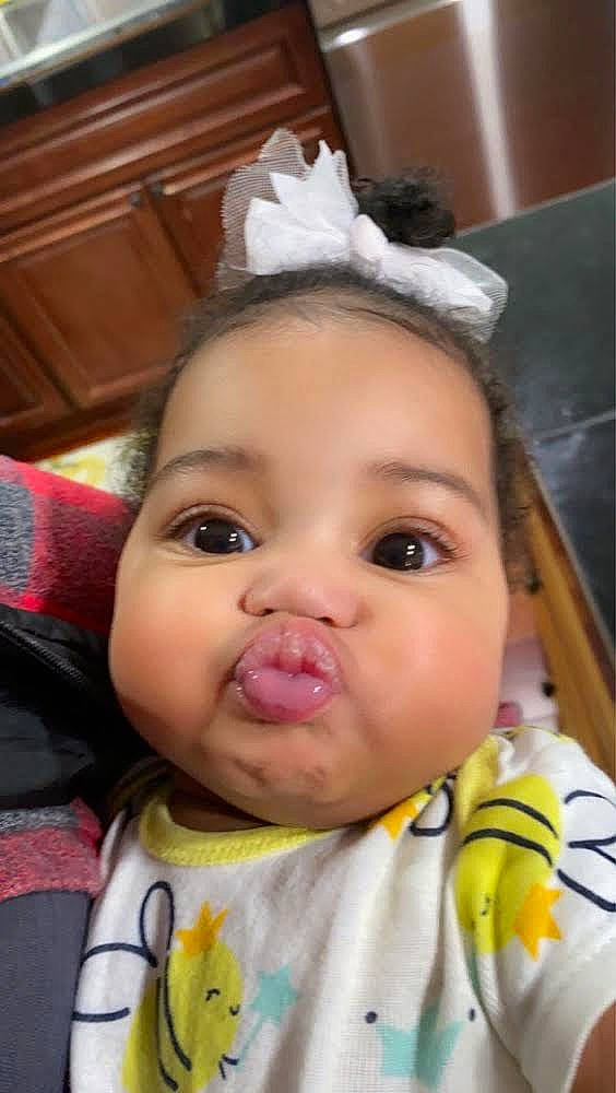Saige joined the competition — help win amazing prizes! baby, cheek, child, chin, ear, eyebrow, eyelash, face, forehead, fun, happy, head, headgear, iris, lip, mouth, nose, person, skin, toddler