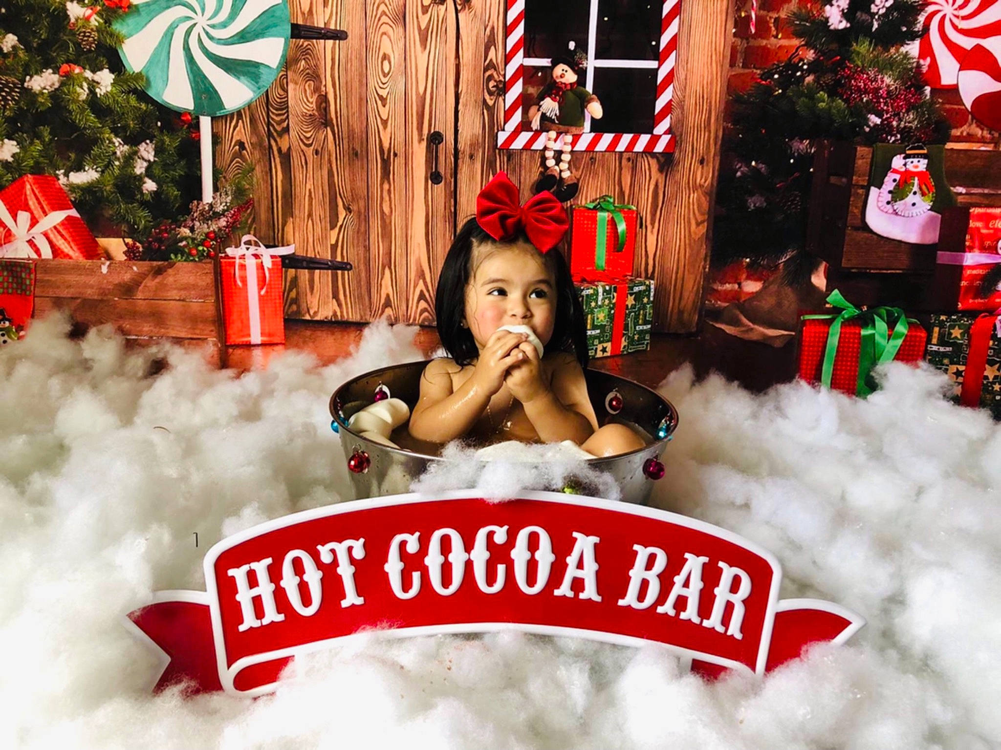 Jazmine is registered to the contest to win money with this photo: advertising, christmas, christmas_decoration, christmas_eve, christmas_ornament, fictional_character, fir, flag, flag_of_the_united_states, holiday, holiday_ornament, ornament, person, photo_caption, snow, winter