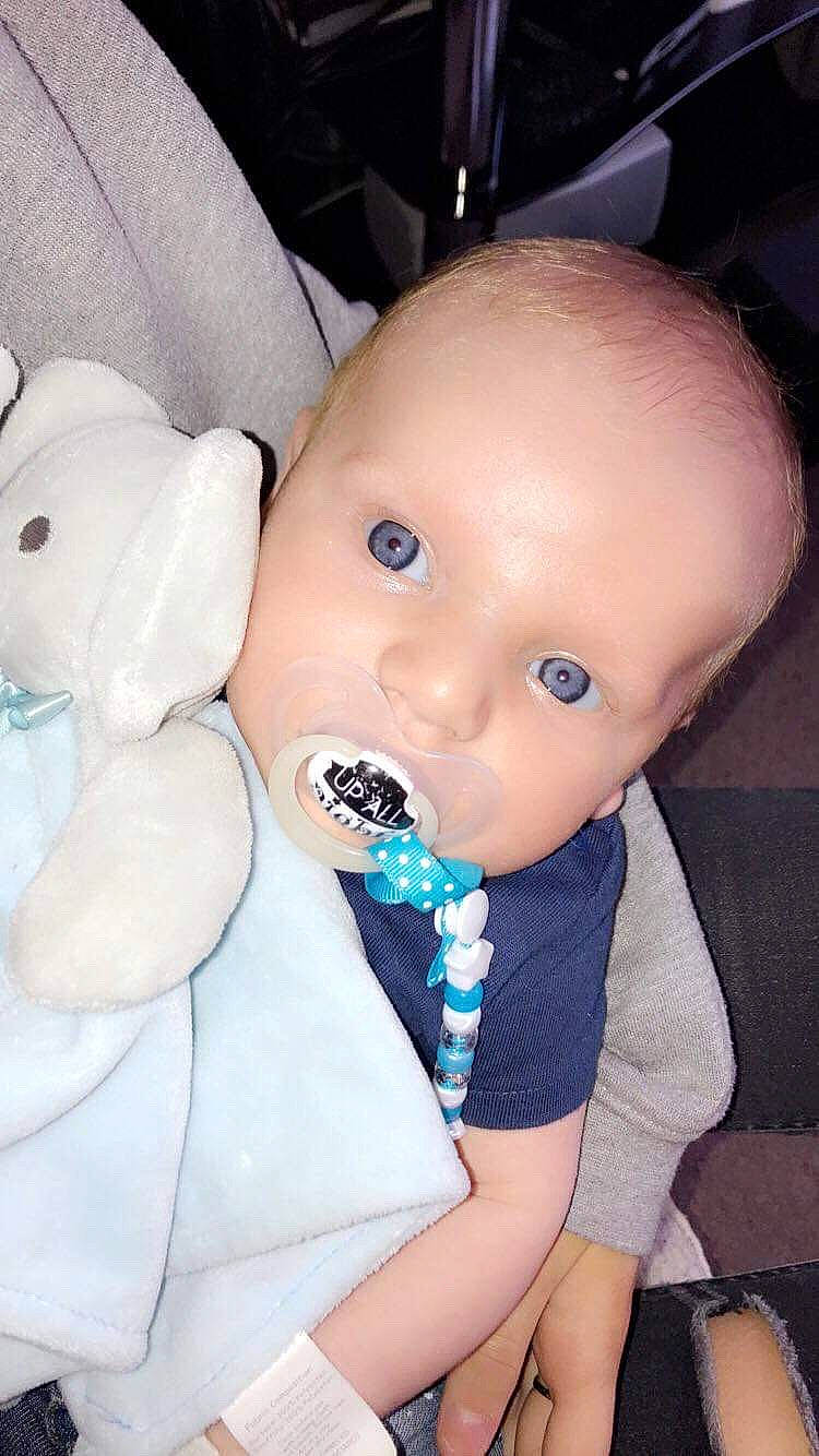 Brenton joined the competition — help win amazing prizes! child, doll, ear, head, infant, mouth, person, product, skin, textile, toddler, toy