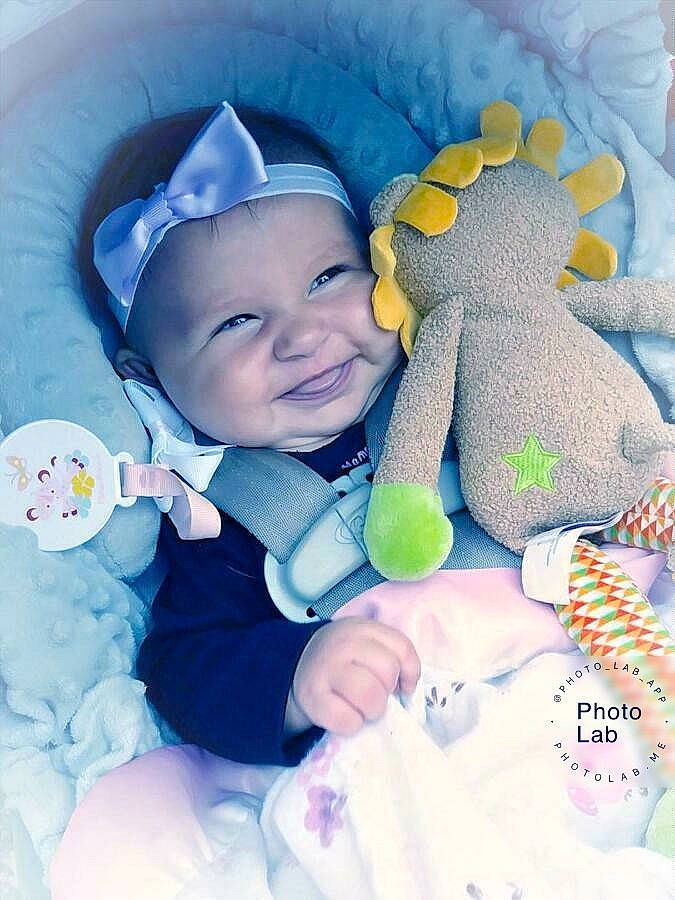 Ramelia joined the competition — help win amazing prizes! baby_products, bedtime, blue, child, facial_expression, happiness, infant, joy, material, nose, person, play, plush, product, skin, smile, stuffed_toy, teddy_bear, textile, toddler