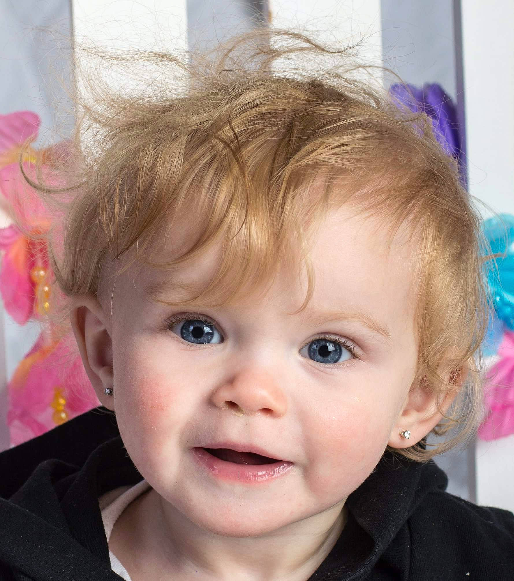 Scarllette joined the competition — help win amazing prizes! baby, beauty, blond, cheek, child, chin, eye, eyebrow, face, facial_expression, forehead, hair, hairstyle, head, iris, lip, nose, person, pink, skin