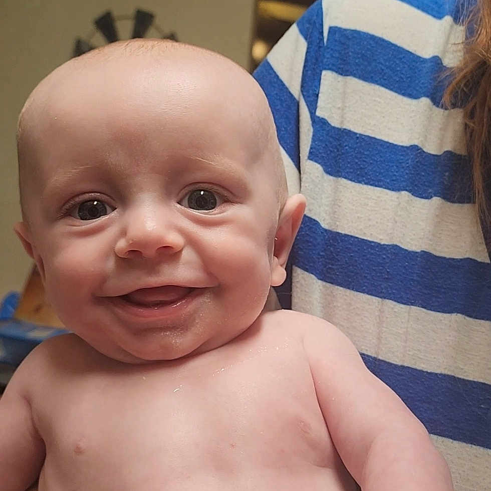Blayze joined the competition — help win amazing prizes! accessories, baby, babylaughing, bodypart, earring, face, finger, hand, happy, head, jewelry, laughing, mouth, necklace, newborn, person, photography, portrait, smile, teeth
