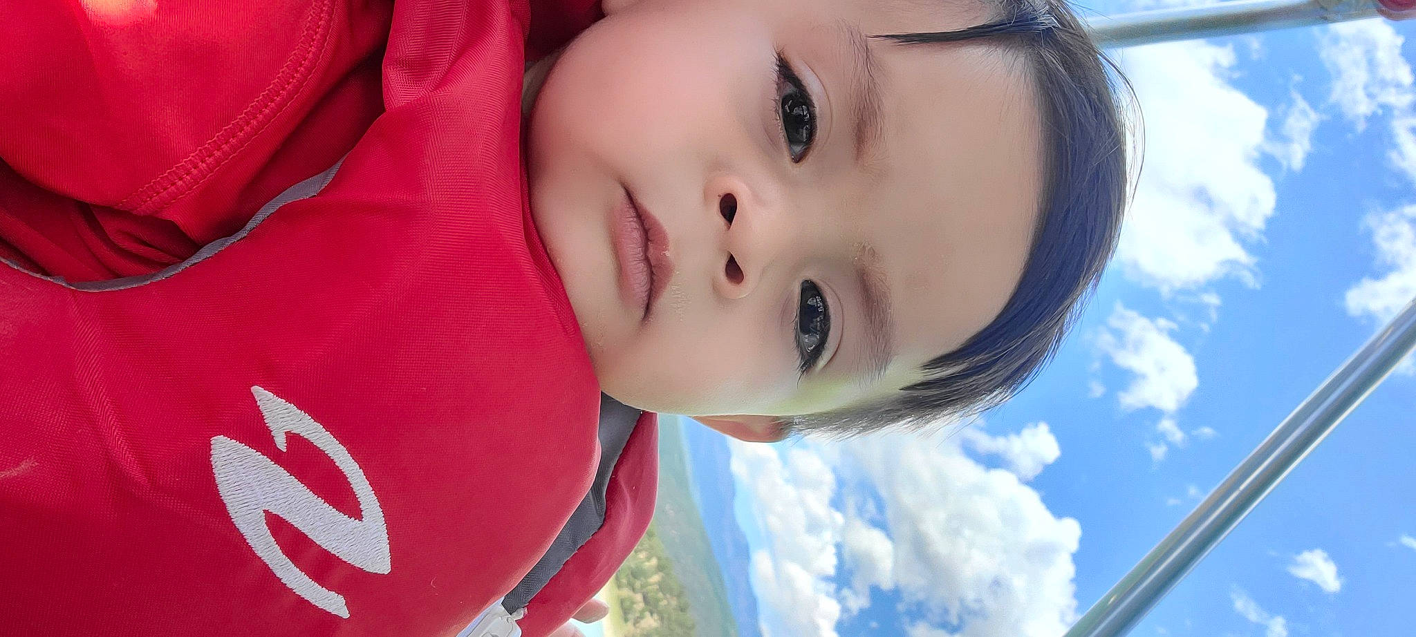 Dominik joined the competition — help win amazing prizes! black_hair, carmine, cheek, child, cloud, cool, electric_blue, eyelash, flash_photography, fun, happy, lip, logo, nose, person, plant, sky, snow, toddler, tree