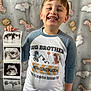Mason joined the competition — help win amazing prizes! child, boy, smiling, ultrasound, pregnancy, announcement, shirt, big_brother, under_construction, dinosaur, background, blanket, animal_print, happy, teeth, portrait, indoor, person, cute, celebration