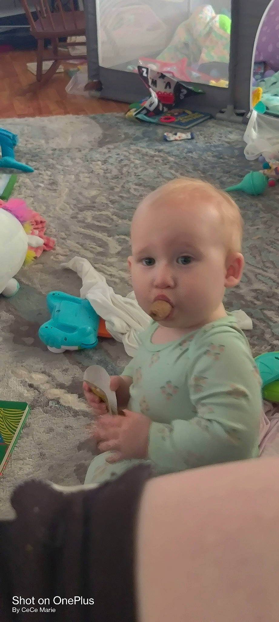 Aleena is registered to the contest to win money with this photo: baby, baby_products, baby_toddler_clothing, beach, cheek, child, flooring, fun, green, leisure, person, plastic, play, recreation, sand, sitting, skin, toddler, toy, vacation