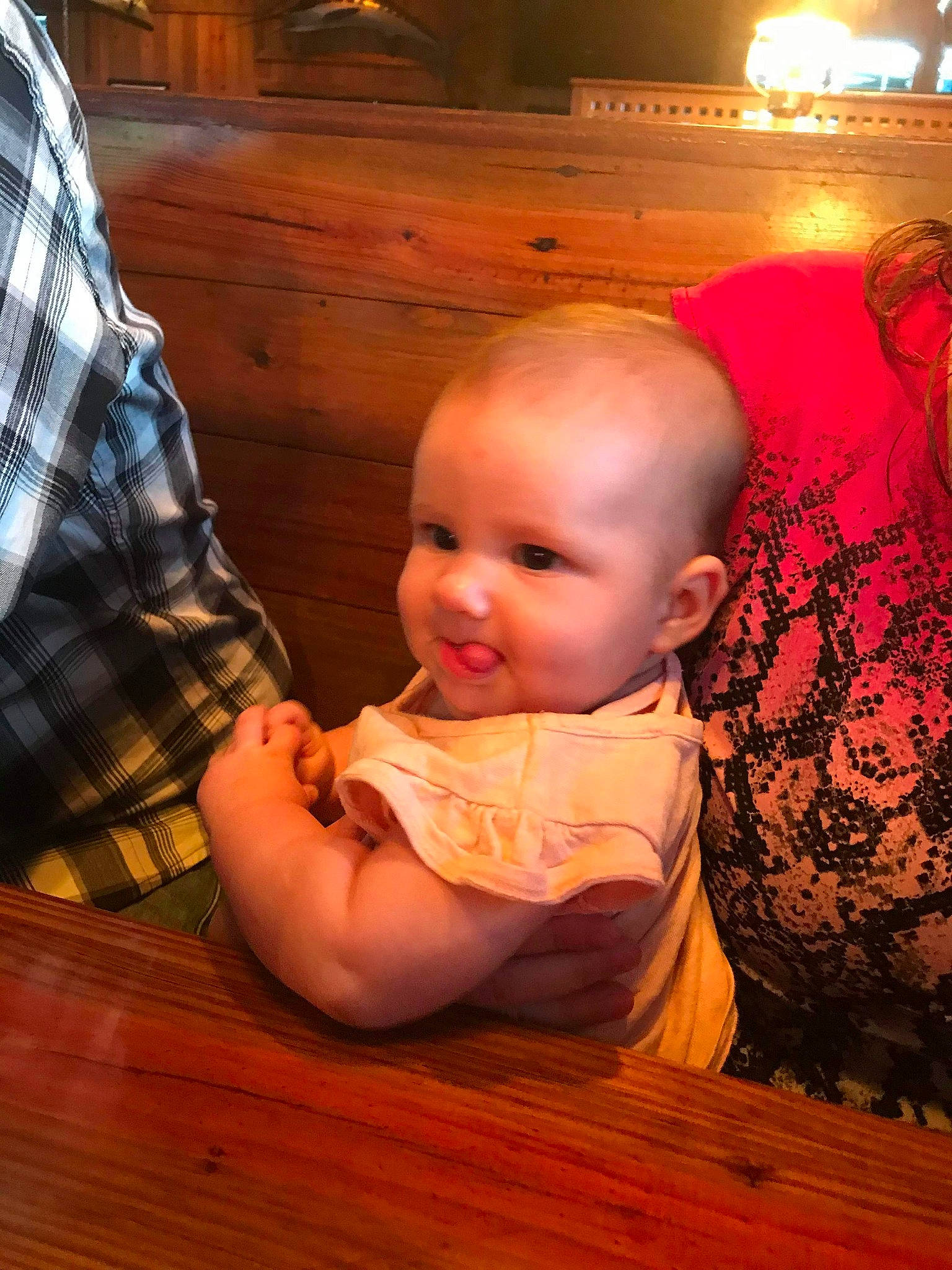 Annabeth joined the competition — help win amazing prizes! baby, cheek, child, person, toddler, wood