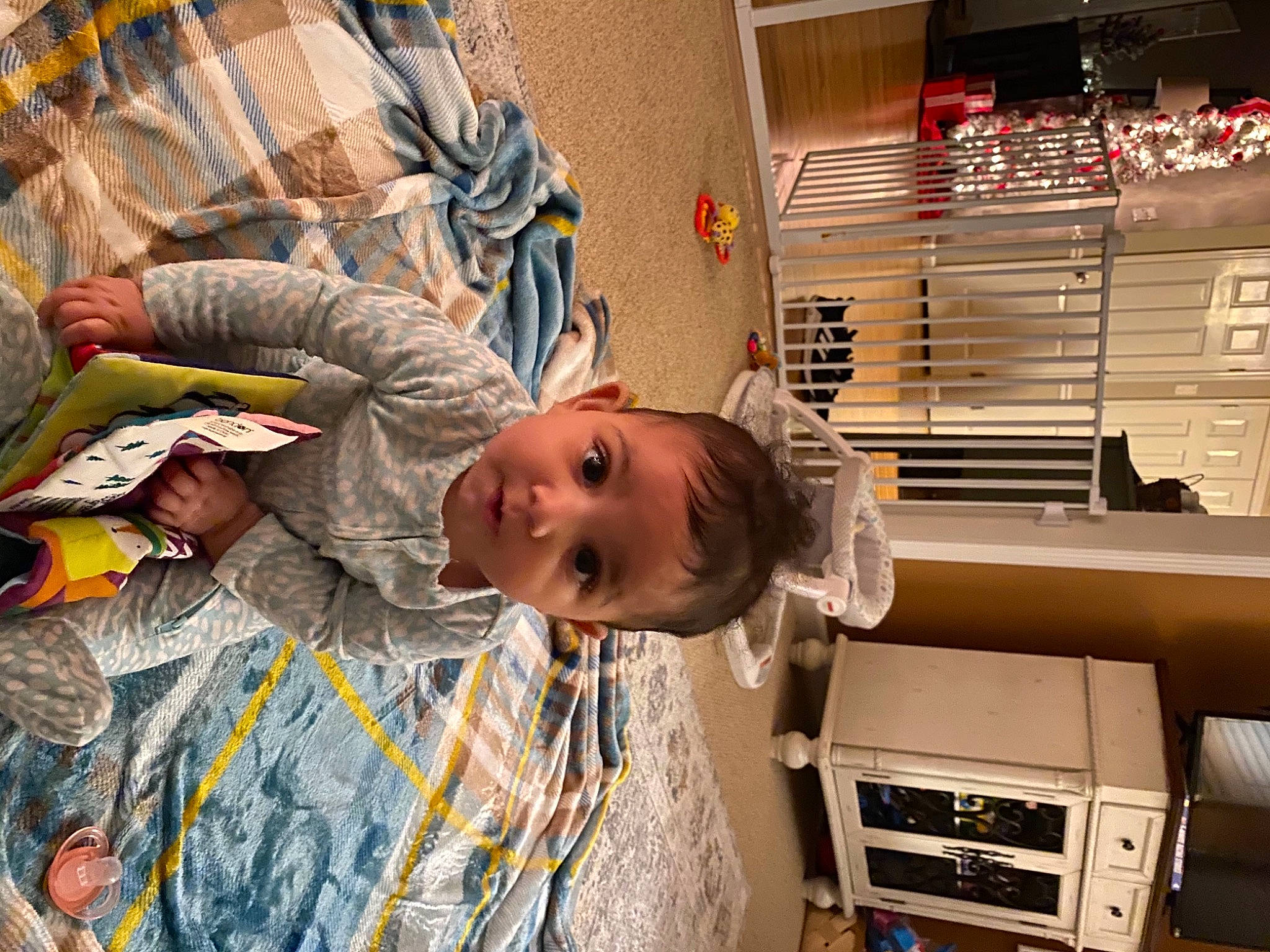 Gracie joined the competition — help win amazing prizes! baby, child, fun, happy, home_appliance, house, kitchen, machine, person, retail, room, shelf, shelving, t_shirt, toddler, visual_arts, window_blind, window_covering