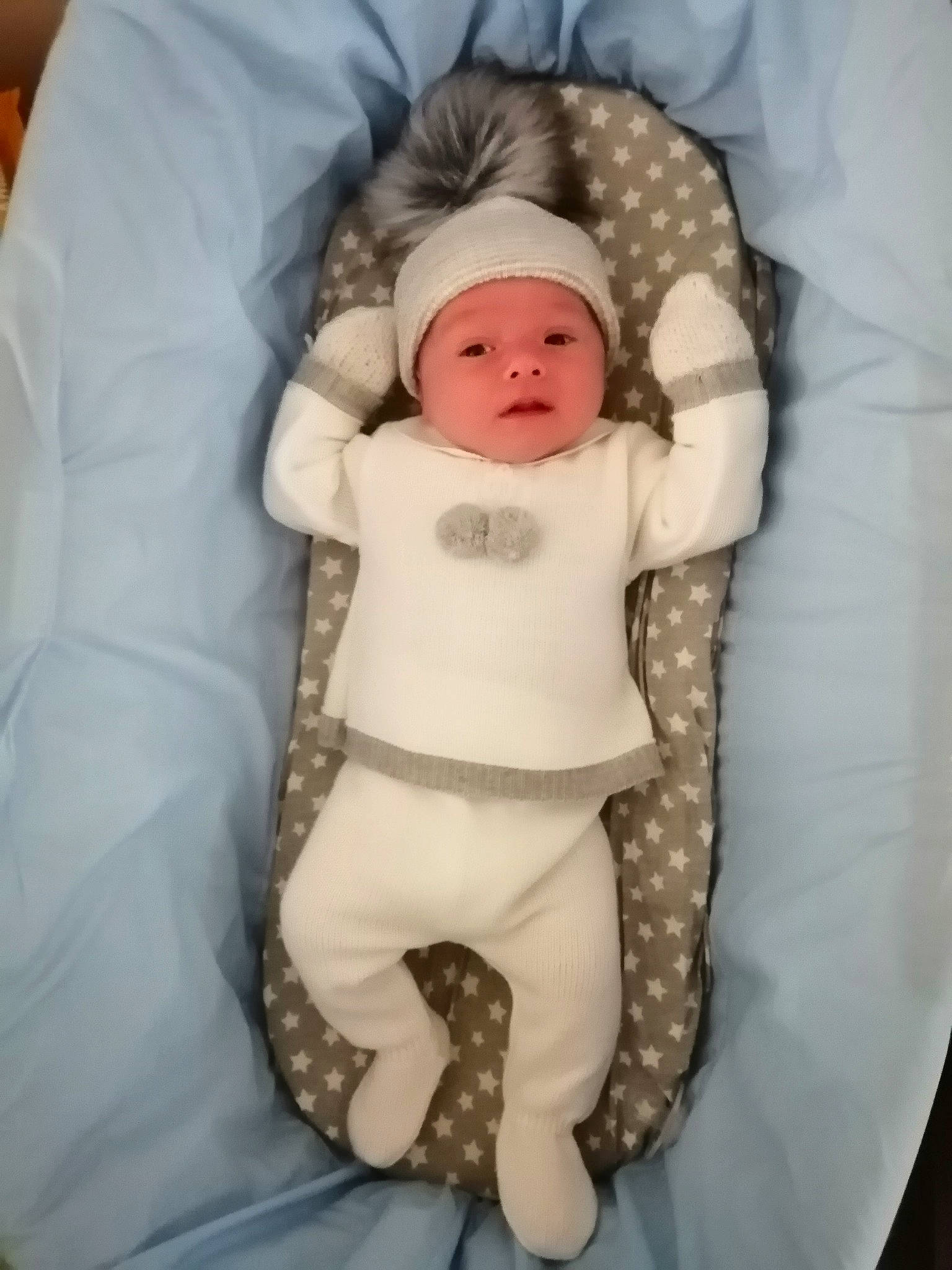 Kobi is registered to the contest to win money with this photo: baby, baby_products, baby_sleeping, child, comfort, headwear, nap, person, product, sleep, toddler