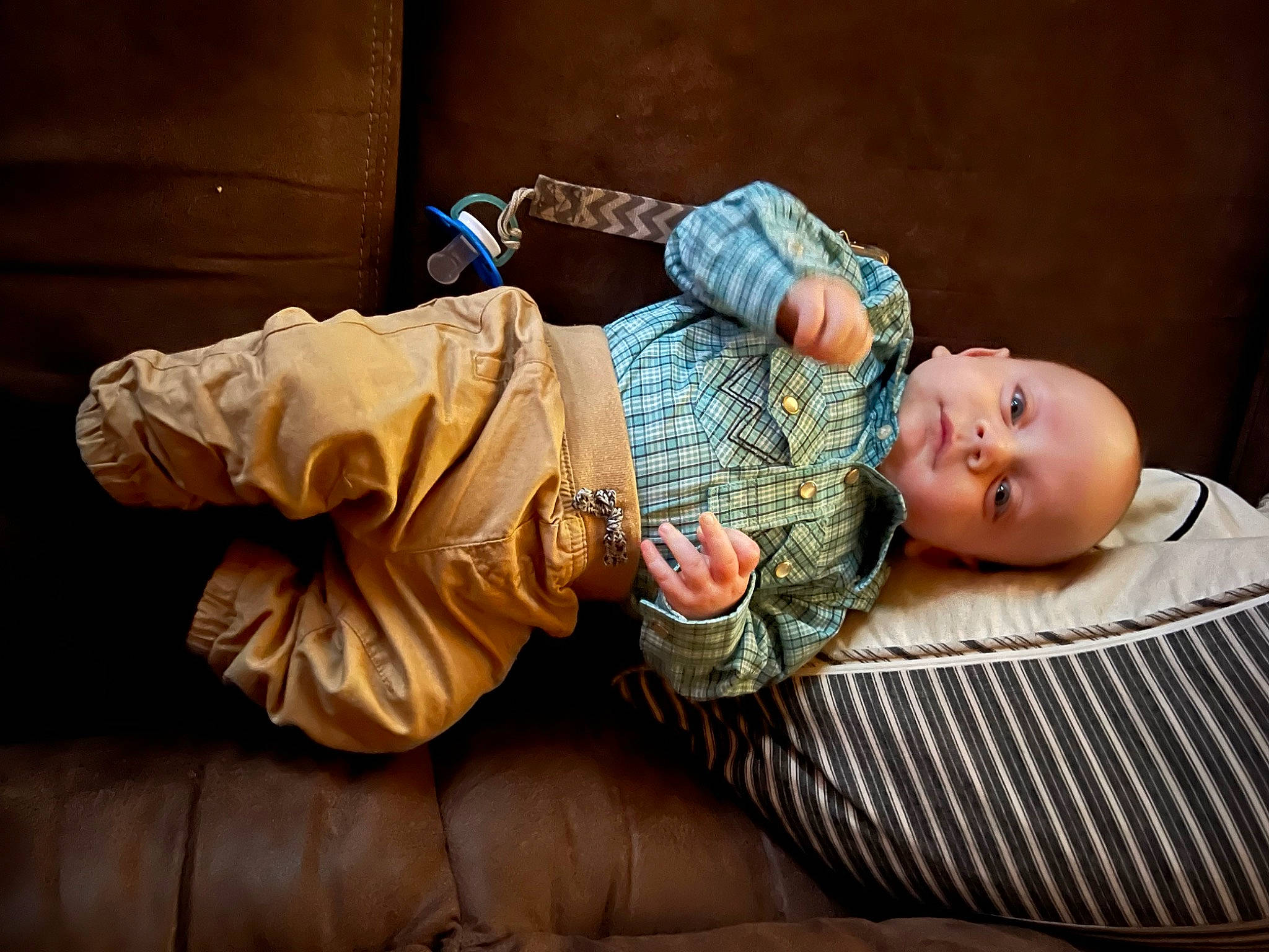 Adley joined the competition — help win amazing prizes! abdomen, arm, baby, baby_products, baby_toddler_clothing, chair, child, comfort, couch, fashion_accessory, flash_photography, headgear, human_body, nap, pattern, person, portrait_photography, sitting, smile, toddler