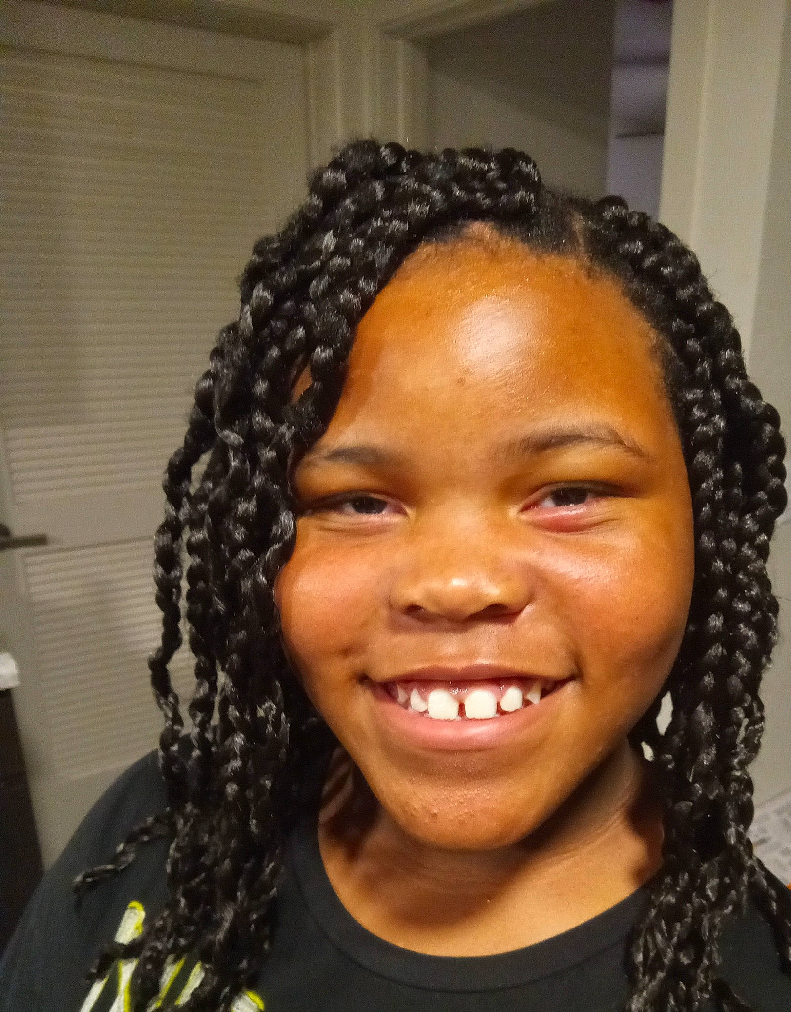 Paris joined the competition — help win amazing prizes! black, black_hair, cheek, chin, cool, cornrows, dreadlocks, ear, eye, eyebrow, forehead, fun, hairstyle, happy, jaw, jheri_curl, joy, lip, long_hair, nose