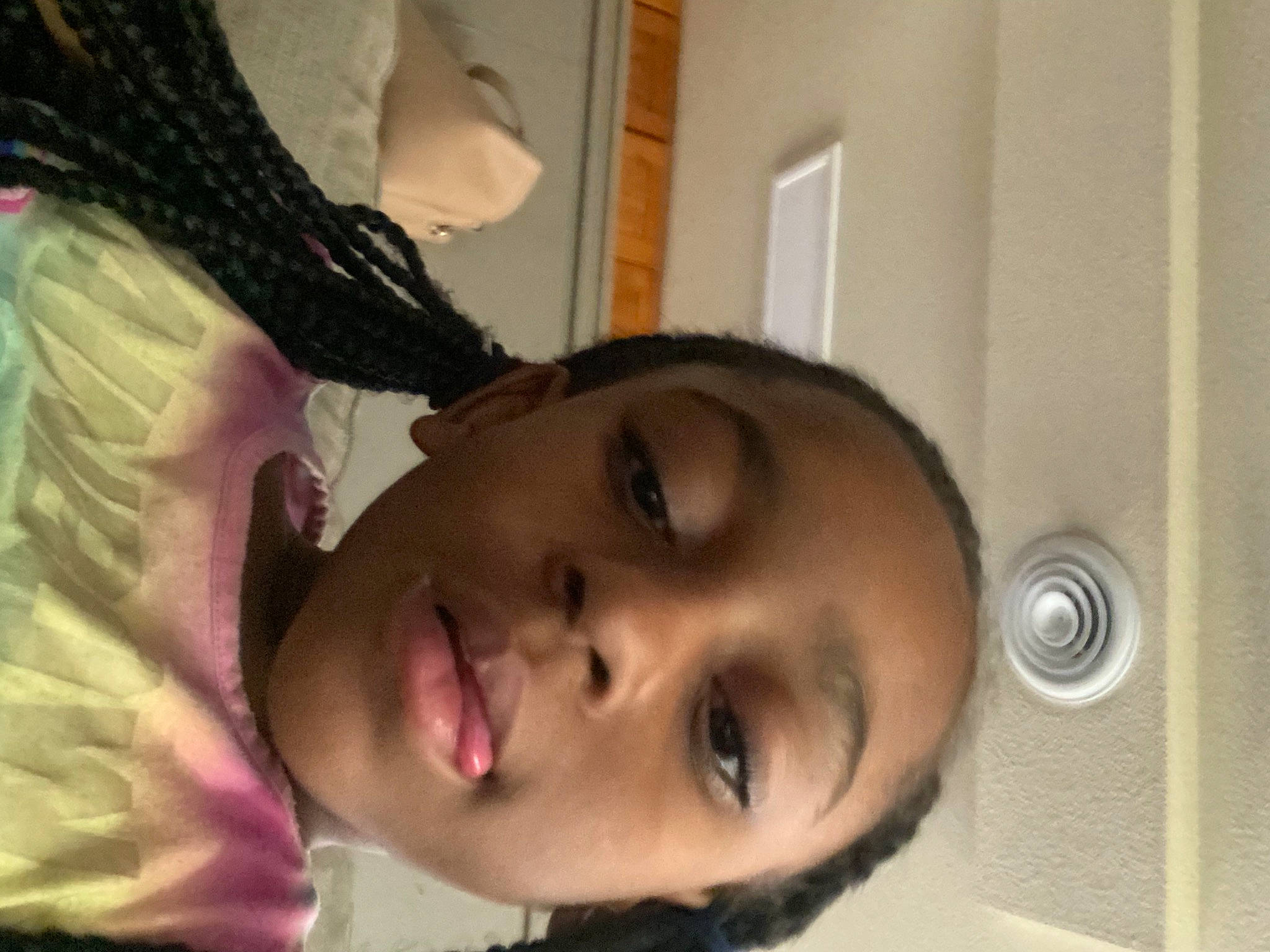 Kai is registered to the contest to win money with this photo: baby, black_hair, cheek, ear, eye, eyebrow, eyelash, face, forehead, happy, iris, jaw, lip, mouth, nose, person, room, selfie, skin, smile