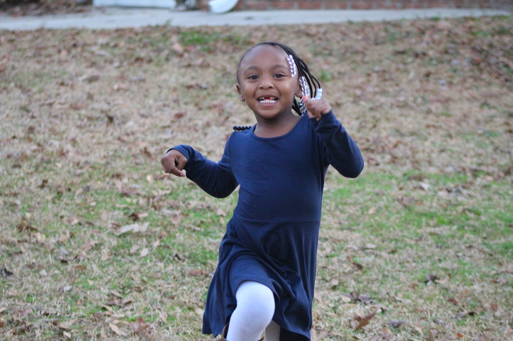 Kadence is registered to the contest to win money with this photo: child, competition_event, fun, grass, happy, joy, person, play, recreation, smile, toddler, vacation