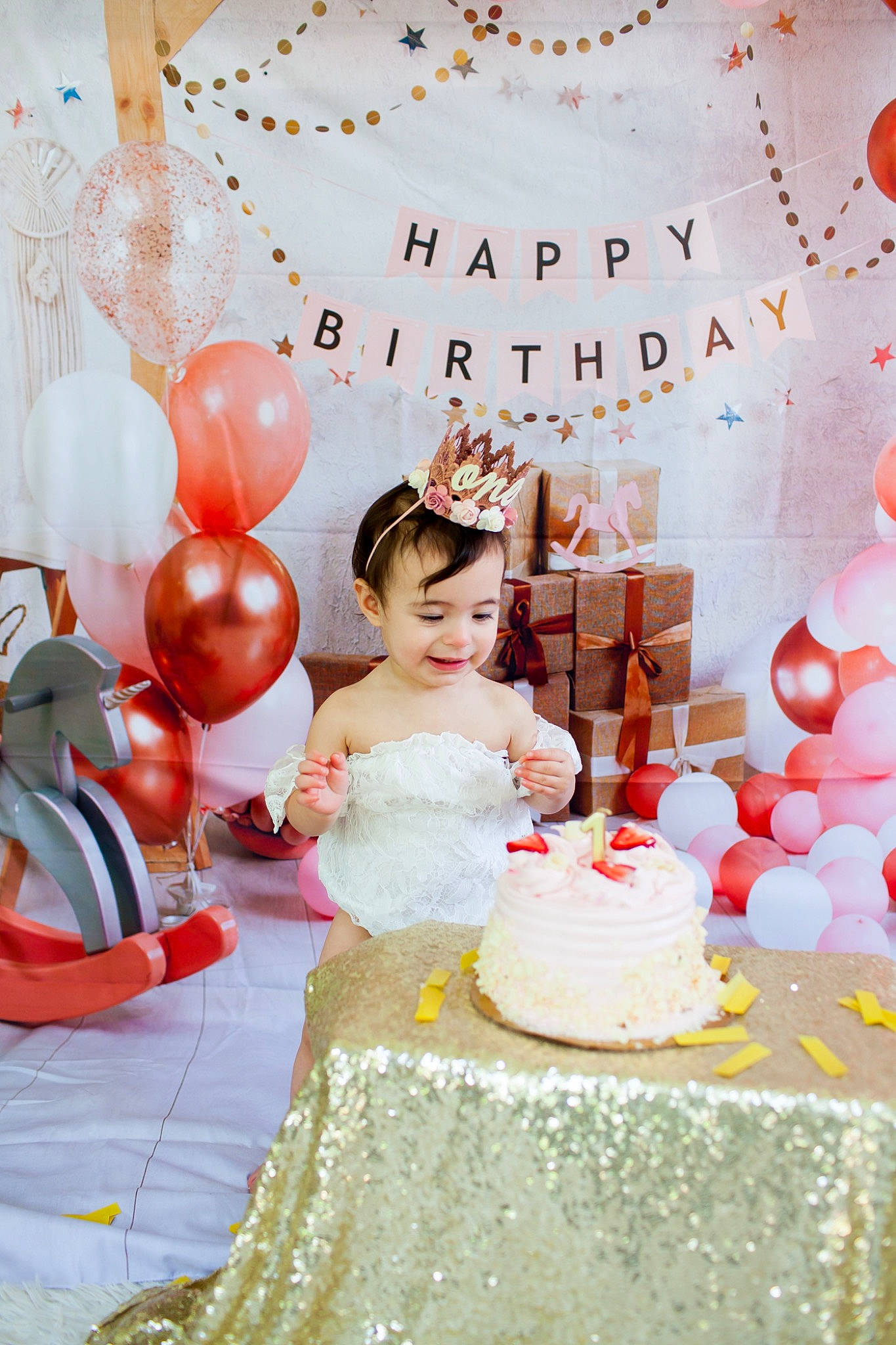 Ailani is registered to the contest to win money with this photo: baked_goods, bride, cake, cake_decorating, cake_decorating_supply, decoration, dress, food, happy, orange, party_supply, person, photograph, pink, smile, sugar_cake, table, wedding_cake, wedding_ceremony_supply, wedding_dress