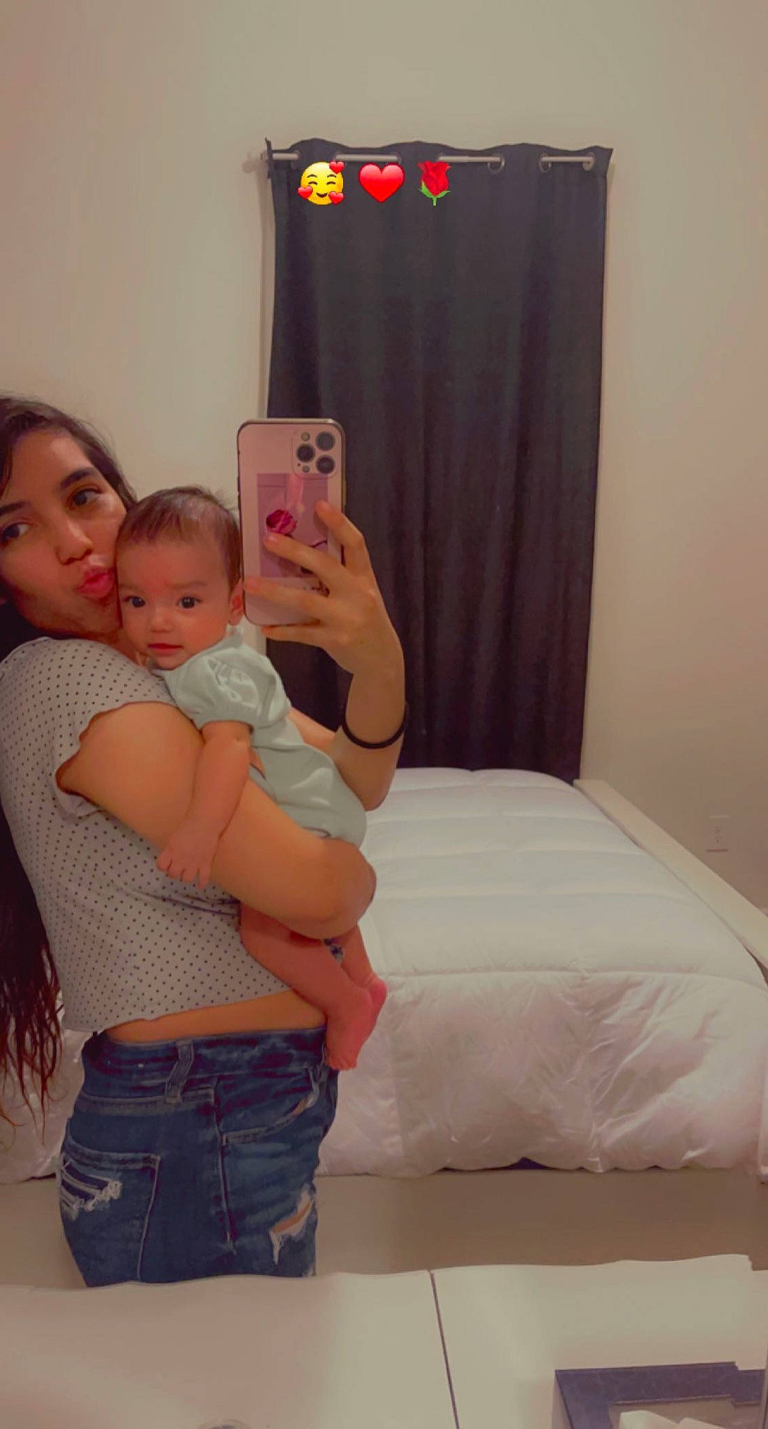 Eila joined the competition — help win amazing prizes! abdomen, baby, chest, child, comfort, curtain, elbow, eye, finger, gesture, happy, human_leg, joint, knee, navel, person, shoulder, textile, thigh, toddler