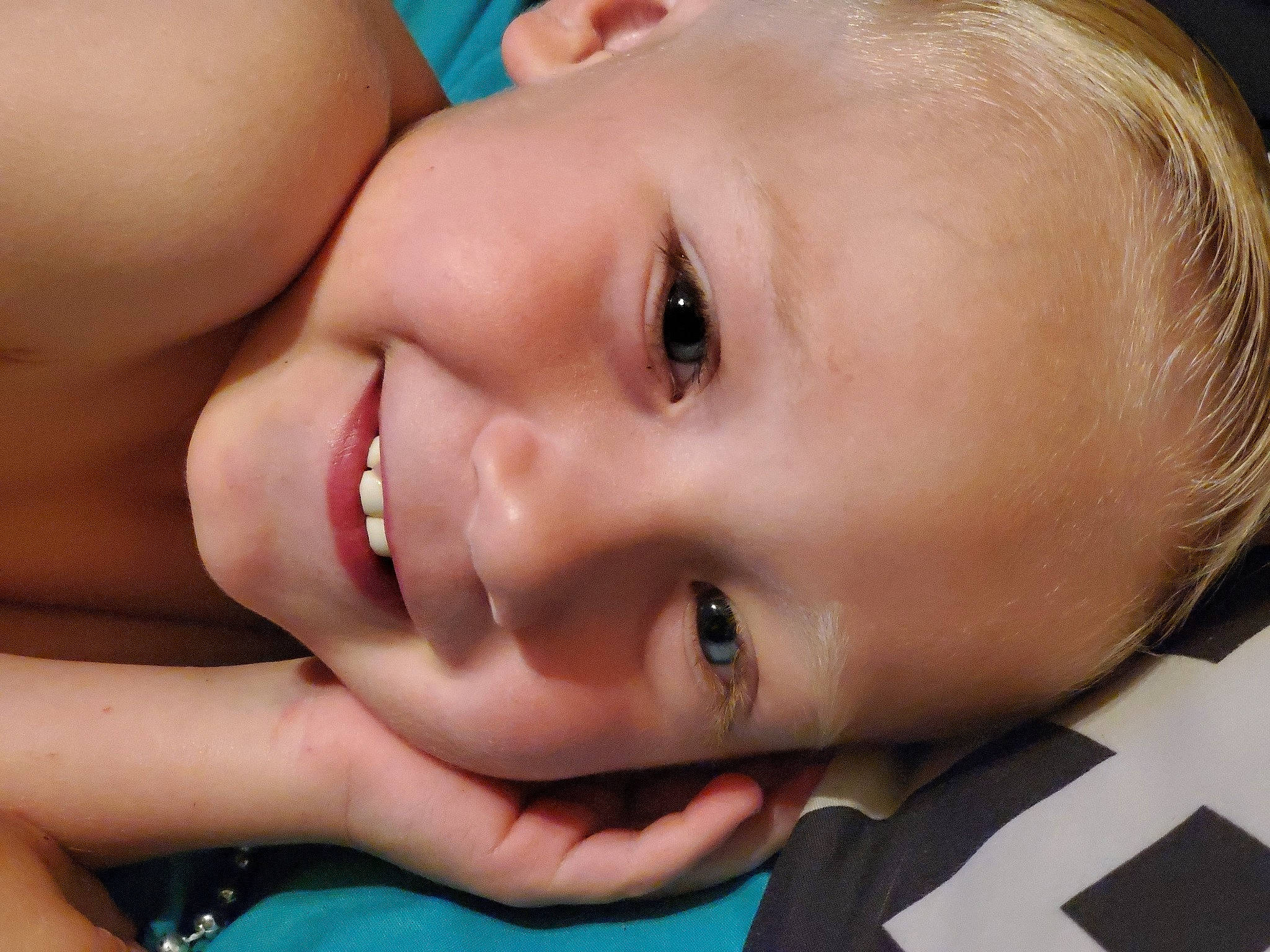 Zeke joined the competition — help win amazing prizes! baby_toddler_clothing, cheek, child, chin, eye, eyebrow, eyelash, face, facial_expression, forehead, happy, interaction, iris, jaw, joy, lip, neck, nose, organ, person