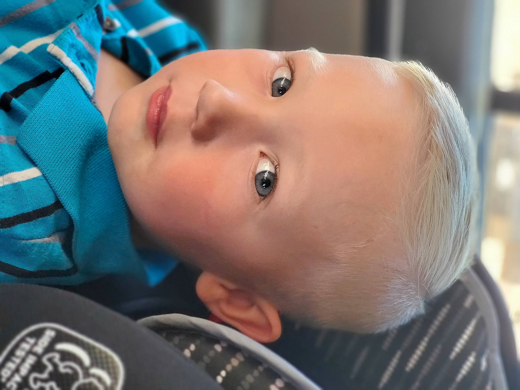 Zeke joined the competition — help win amazing prizes! baby, baby_products, baby_toddler_clothing, cheek, child, chin, comfort, eye, eyebrow, eyelash, face, forehead, iris, lip, nose, person, portrait_photography, skin, toddler