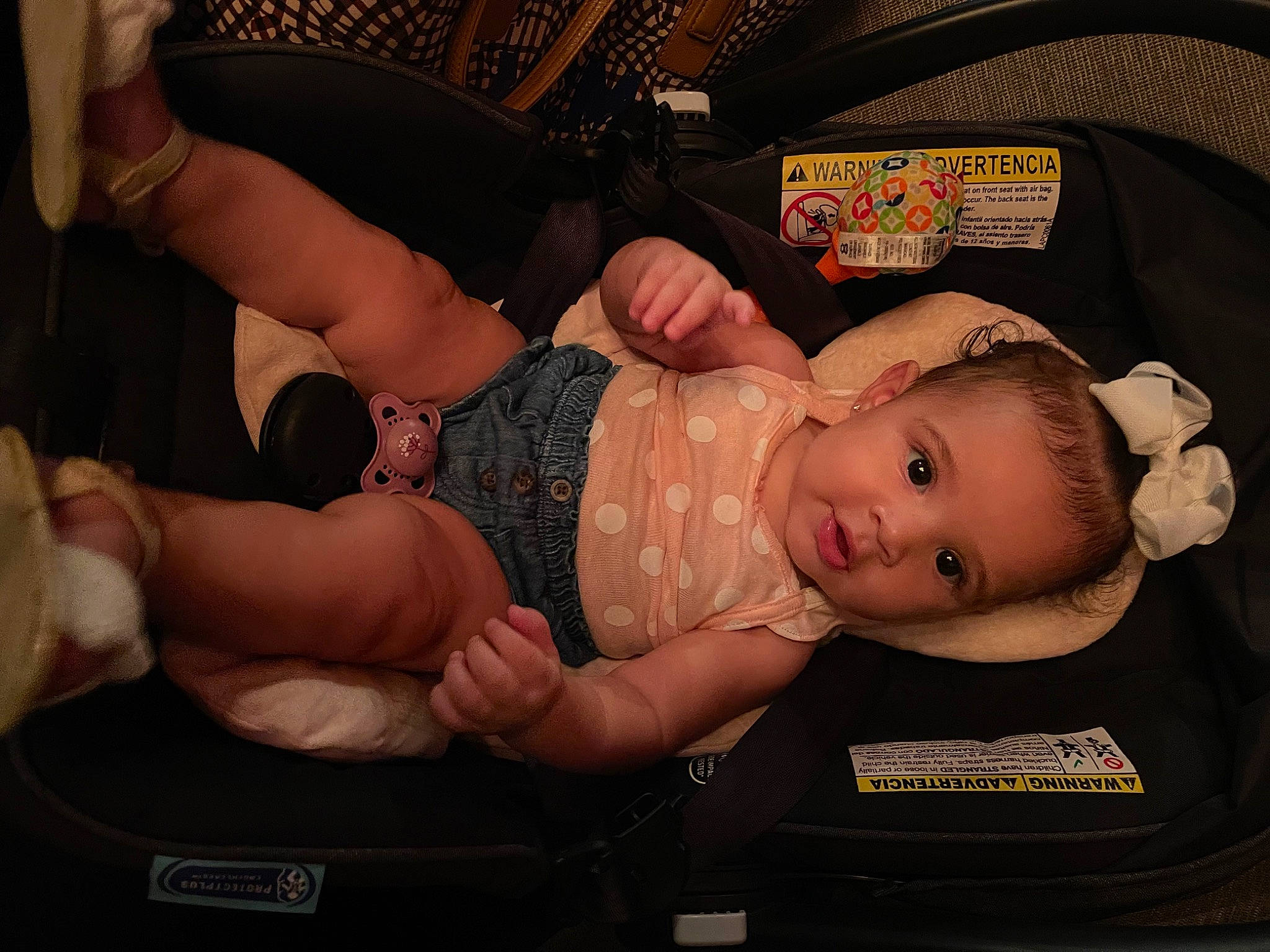 Alani joined the competition — help win amazing prizes! abdomen, baby, baby_products, baby_toddler_clothing, cheek, chest, child, comfort, elbow, event, eye, hand, human_leg, knee, lap, person, sitting, stomach, thigh, toddler