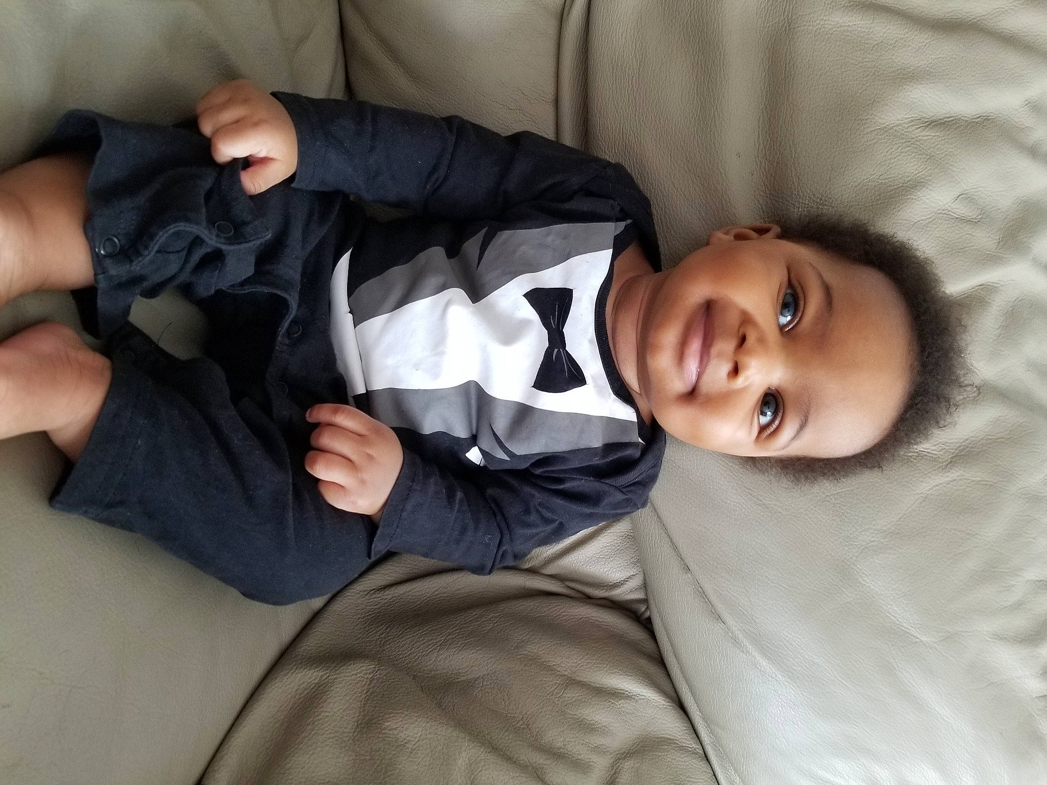 Chris joined the competition — help win amazing prizes! baby, child, comfort, elbow, flash_photography, fun, gesture, happy, knee, linens, nail, nap, person, room, sitting, sleeve, smile, thumb, toddler, vertebrate