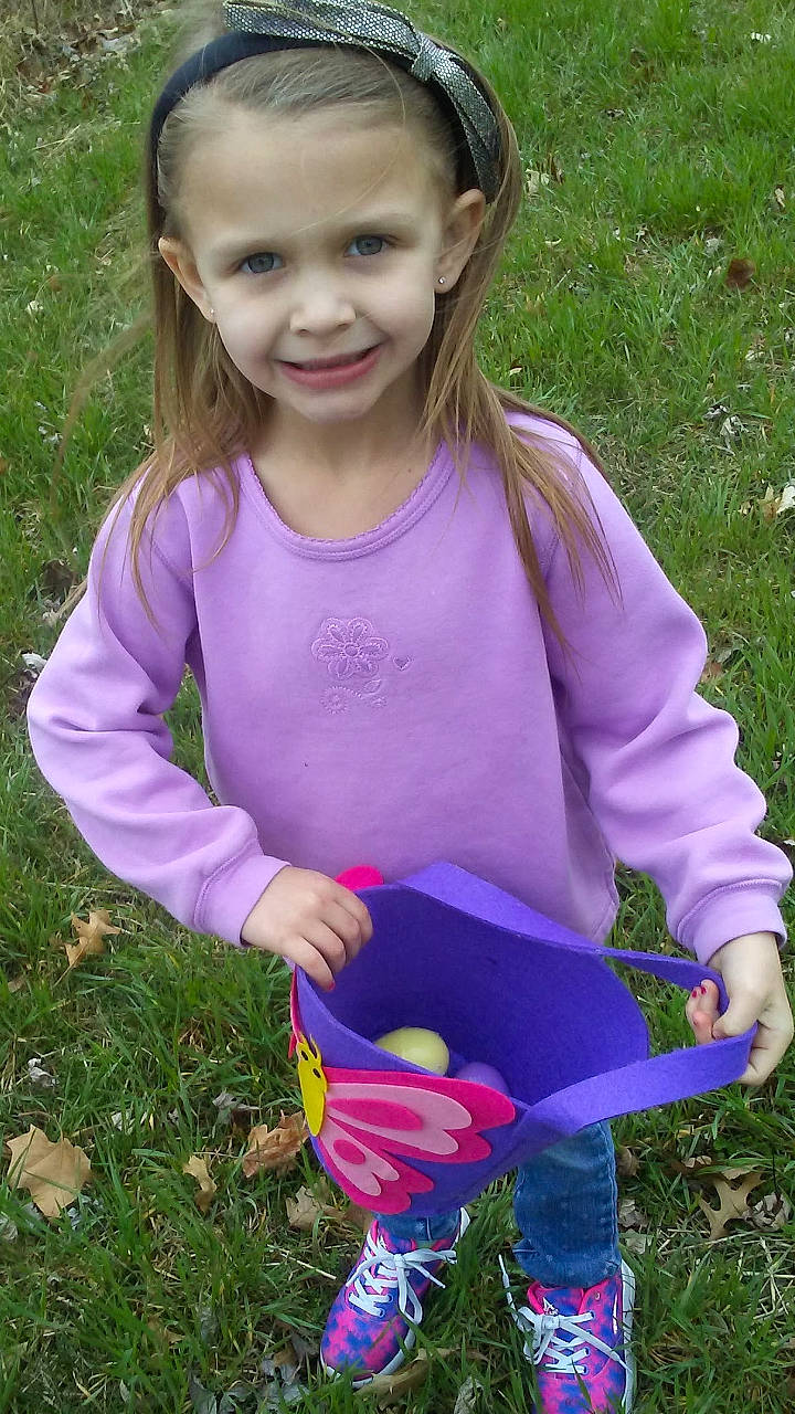 Alexis joined the competition — help win amazing prizes! baby_toddler_clothing, balloon, botany, child, face, fun, grass, grass_family, happy, iris, joy, leaf, meadow, people_in_nature, person, photograph, pink, plant, purple, smile