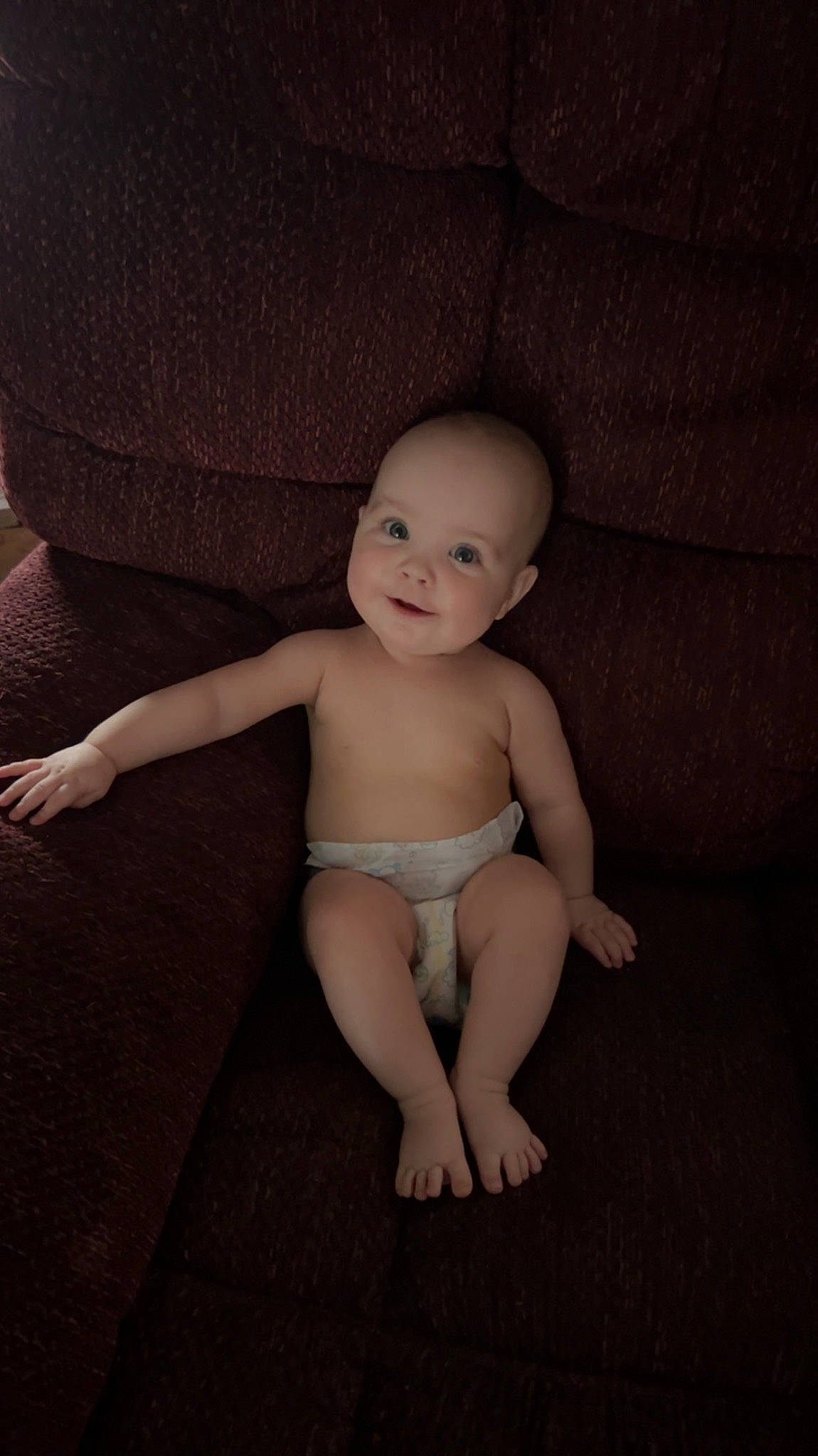 Phoebe joined the competition — help win amazing prizes! baby, cheek, chin, comfort, eye, eyebrow, face, flash_photography, hair, head, human_body, iris, joy, knee, lip, mouth, neck, person, shoulder, smile