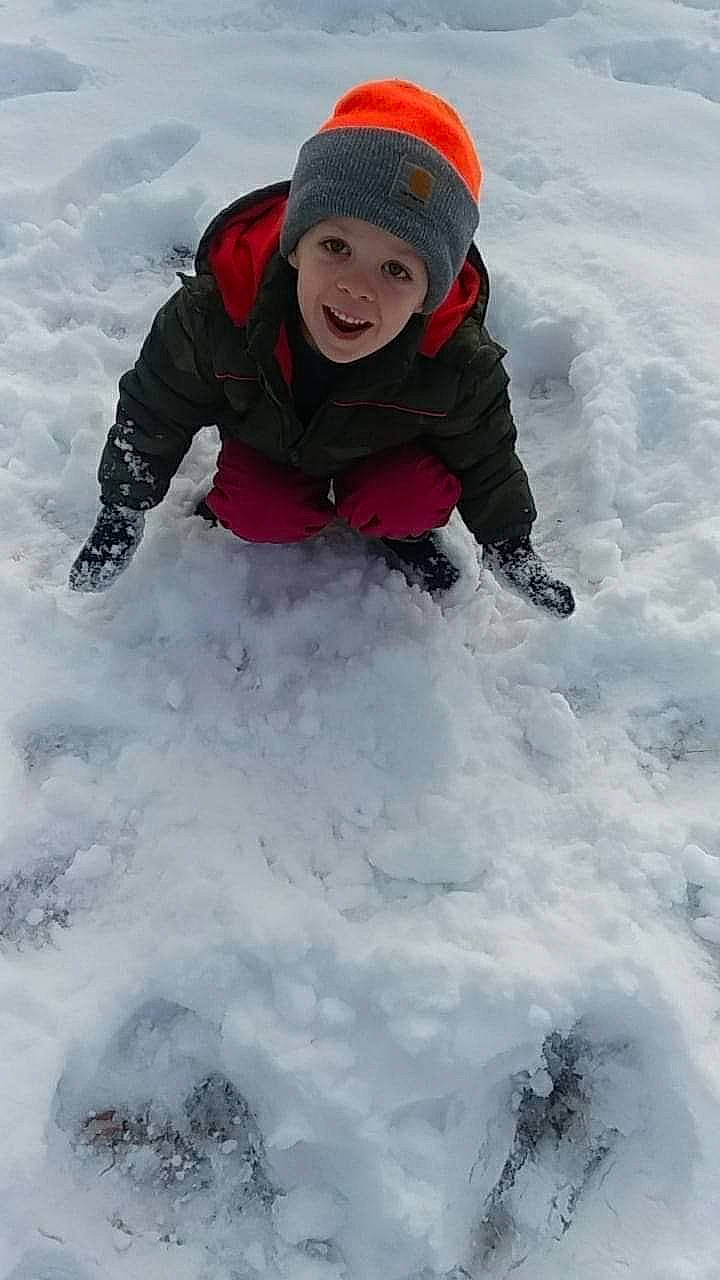 Benjamin joined the competition — help win amazing prizes! child, face, freezing, fun, geological_phenomenon, glacial_landform, glove, headwear, hoodie, ice_cap, jacket, joy, leisure, person, playing_in_the_snow, recreation, smile, snow, toddler, winter