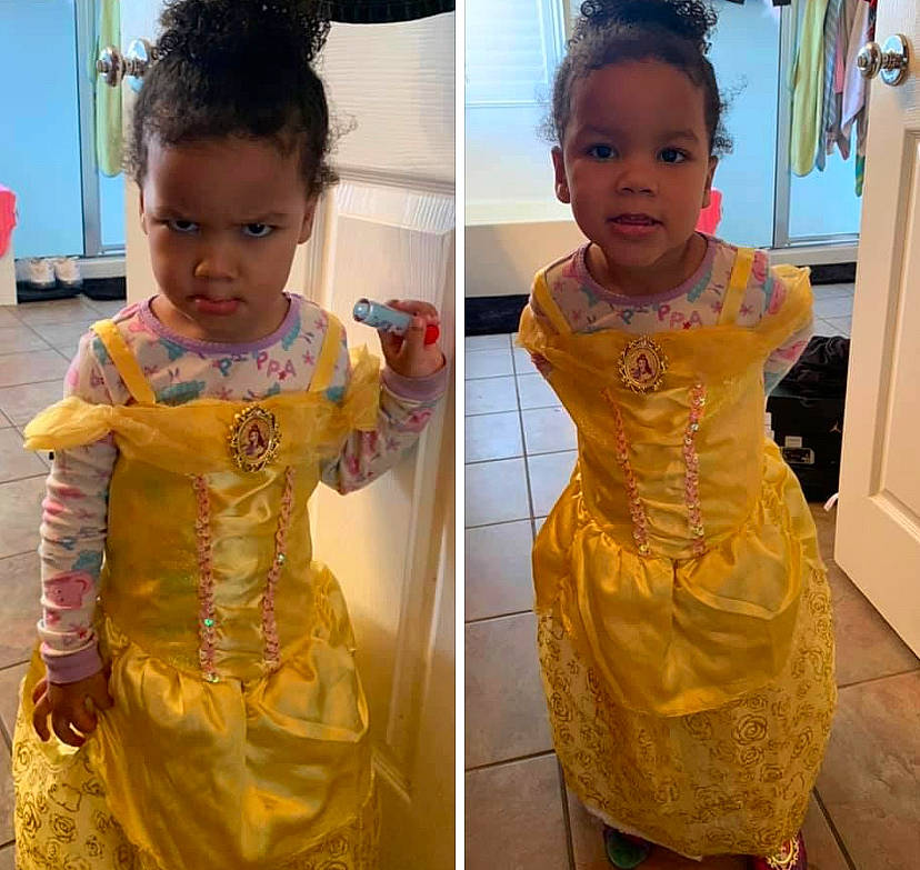 Melissa is registered to the contest to win money with this photo: baby_toddler_clothing, beauty, chin, day_dress, dress, face, facial_expression, fashion, fashion_design, hair, happy, head, neck, one_piece_garment, outerwear, person, pink, skin, sleeve, standing