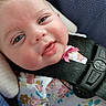 Evelyn joined the competition — help win amazing prizes! accessories, baby, belt, bodypart, car, car_interior, cushion, face, finger, hand, head, homedecor, newborn, person, photography, portrait, seatbelt, strap, transportation, vehicle