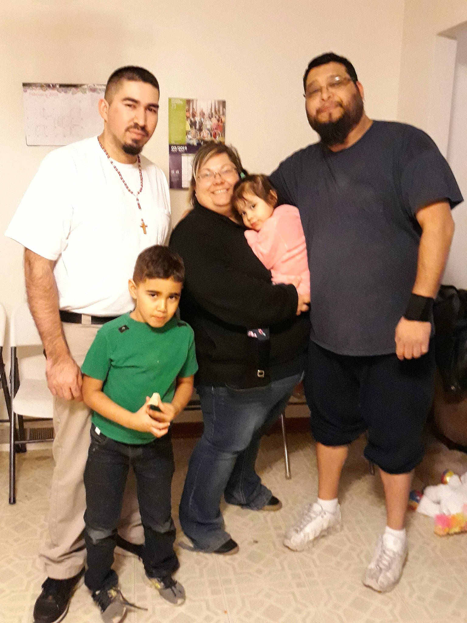 Ella is registered to the contest to win money with this photo: event, family, father, joy, people, person, t_shirt