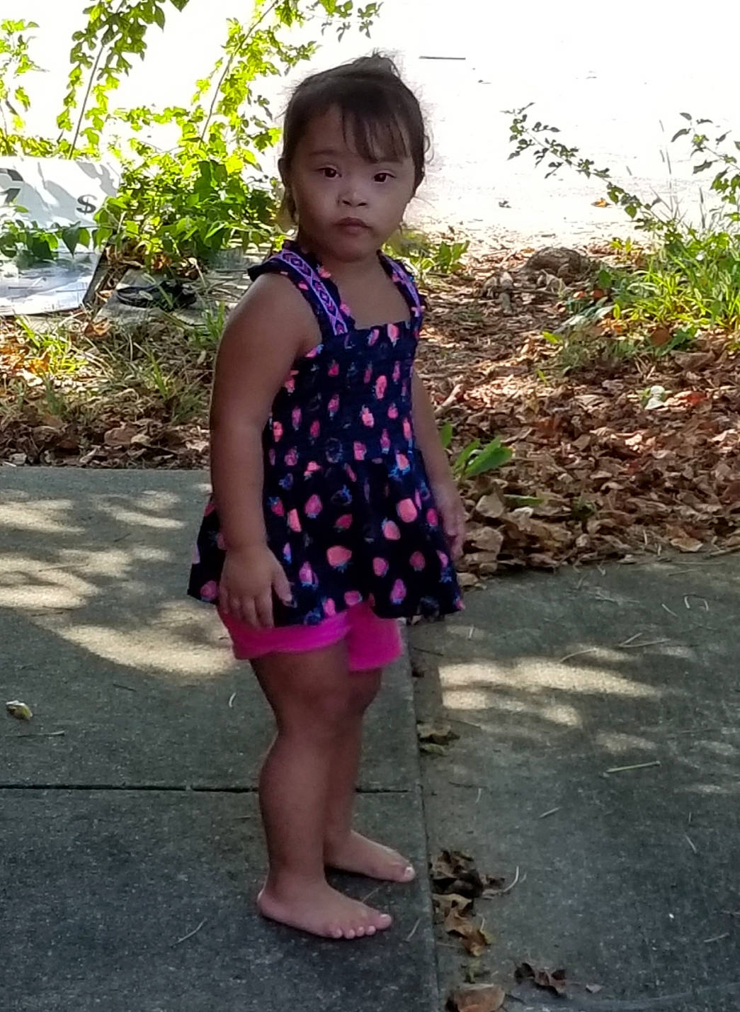 Aryana Paige Slaughter joined the competition — help win amazing prizes! child, child_model, dress, pattern, person