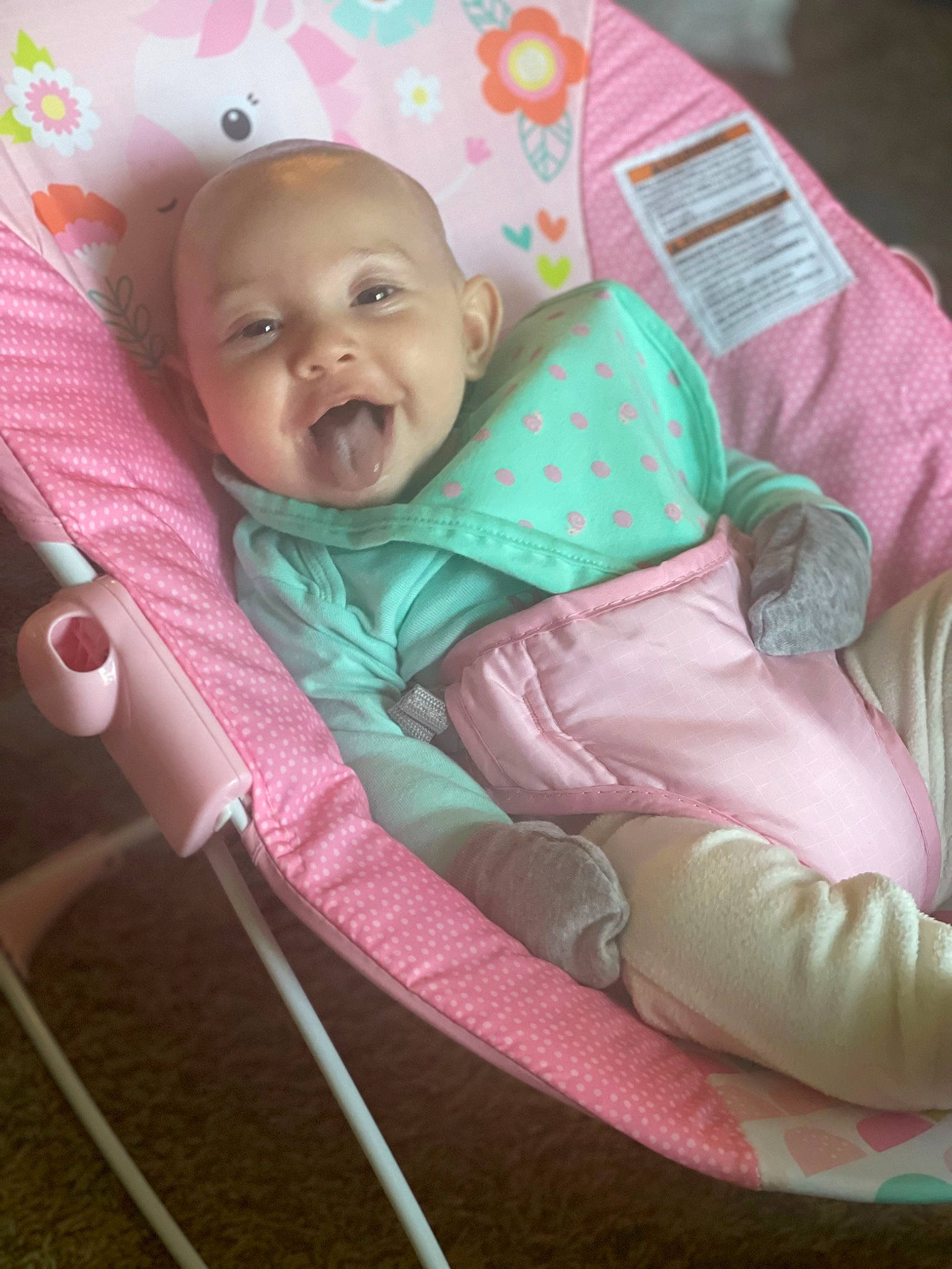 Giana joined the competition — help win amazing prizes! baby, baby_carriage, baby_products, baby_safety, baby_toddler_clothing, cheek, child, comfort, eye, fun, happy, infant_bed, linens, magenta, person, pink, product, skin, sleeve, smile