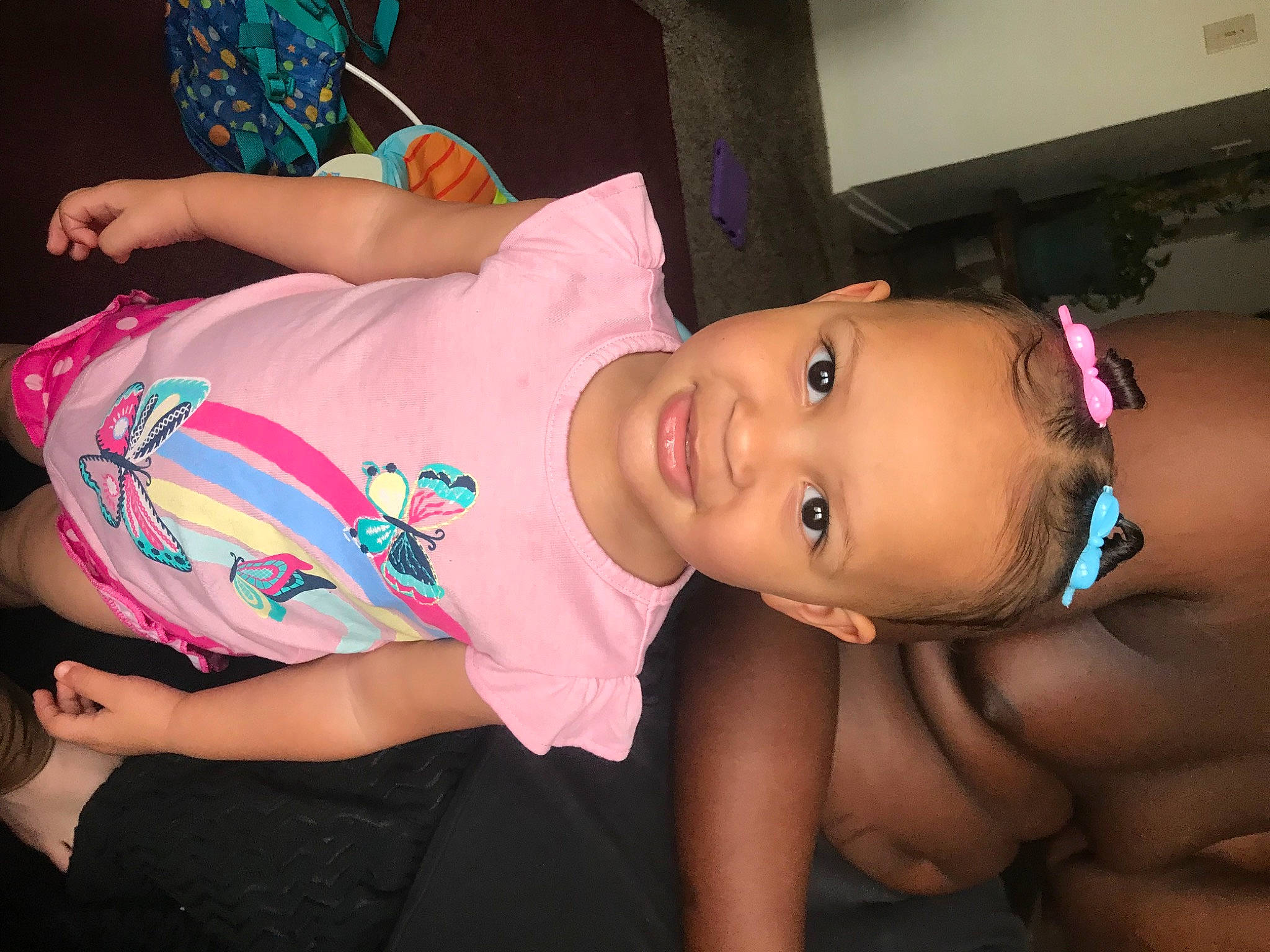 Brynnlee joined the competition — help win amazing prizes! arm, cheek, cool, eye, eyelash, face, facial_expression, fun, human_body, joint, joy, leg, mouth, muscle, neck, person, pink, shoulder, skin, smile