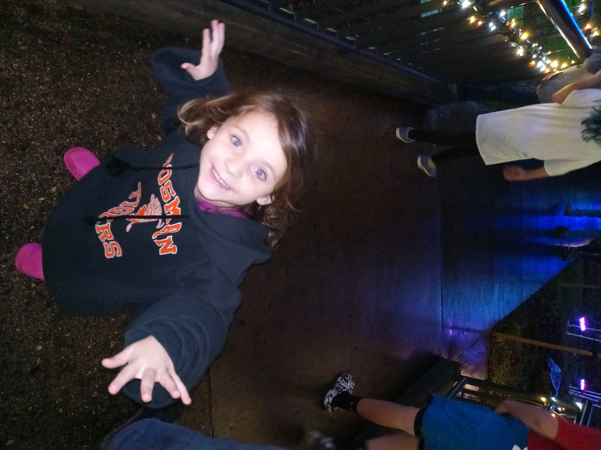 Emma joined the competition — help win amazing prizes! cool, darkness, electric_blue, entertainment, event, flash_photography, fun, joy, leisure, luxury_vehicle, magenta, midnight, mouth, night, person, sitting, snapshot, t_shirt, thigh, vacation