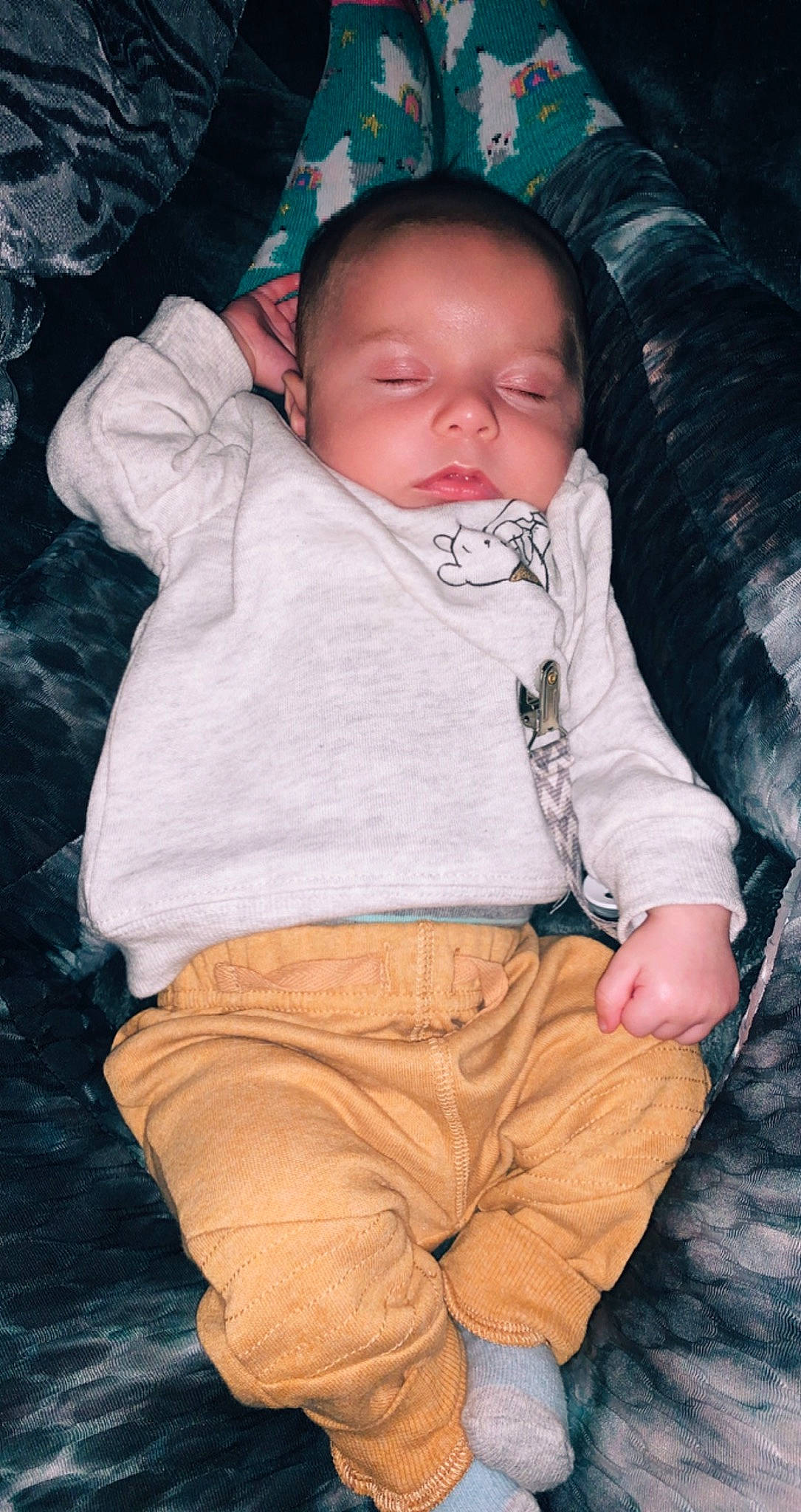 Douglas joined the competition — help win amazing prizes! baby, baby_toddler_clothing, cheek, chin, comfort, cool, eye, facial_expression, head, human_body, iris, khaki_pants, mouth, nose, organ, person, photograph, pink, skin, sleeve