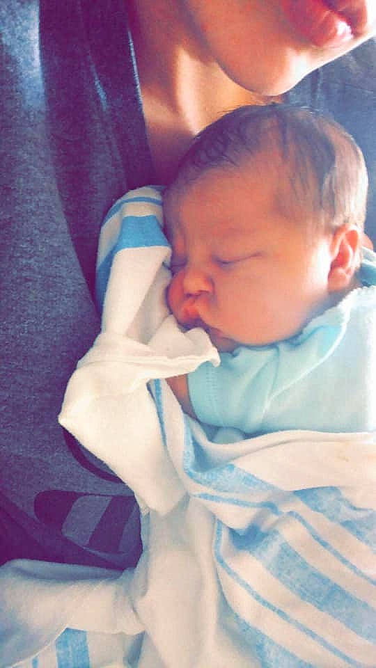 Lavega is registered to the contest to win money with this photo: baby, birth, cheek, child, ear, hand, nap, nose, person, skin, sleep, toddler