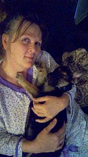 Casey is registered to the contest to win money with this photo: art, beard, canidae, carnivore, cloud, companion_dog, dog_breed, ear, fawn, felidae, fun, fur, hug, iris, lap, painting, puppy_love, small_to_medium_sized_cats, sporting_group, whiskers