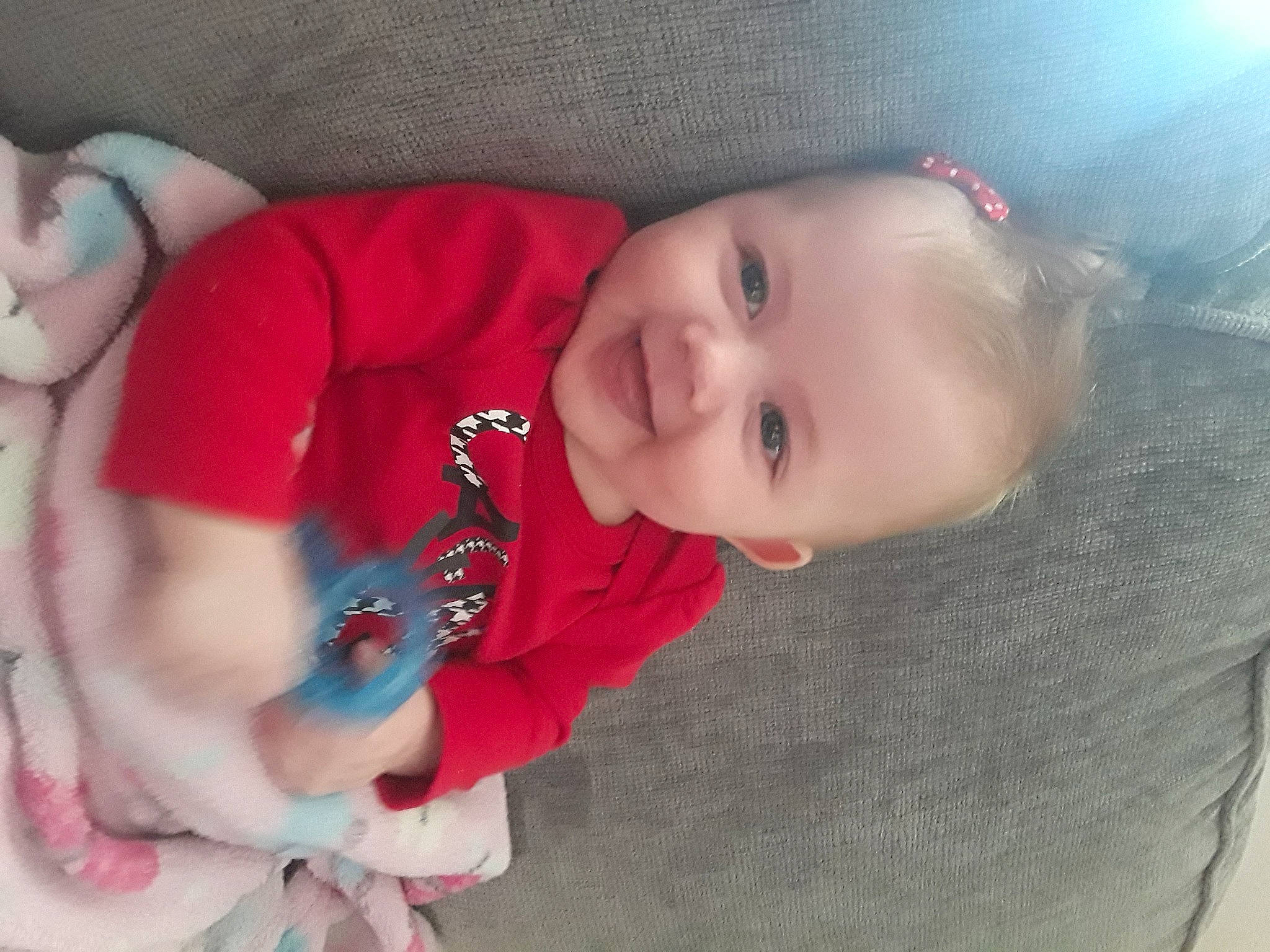 Gwenyth joined the competition — help win amazing prizes! baby, baby_products, cheek, child, ear, eye, face, finger, head, lip, mouth, nose, person, pink, product, skin, toddler