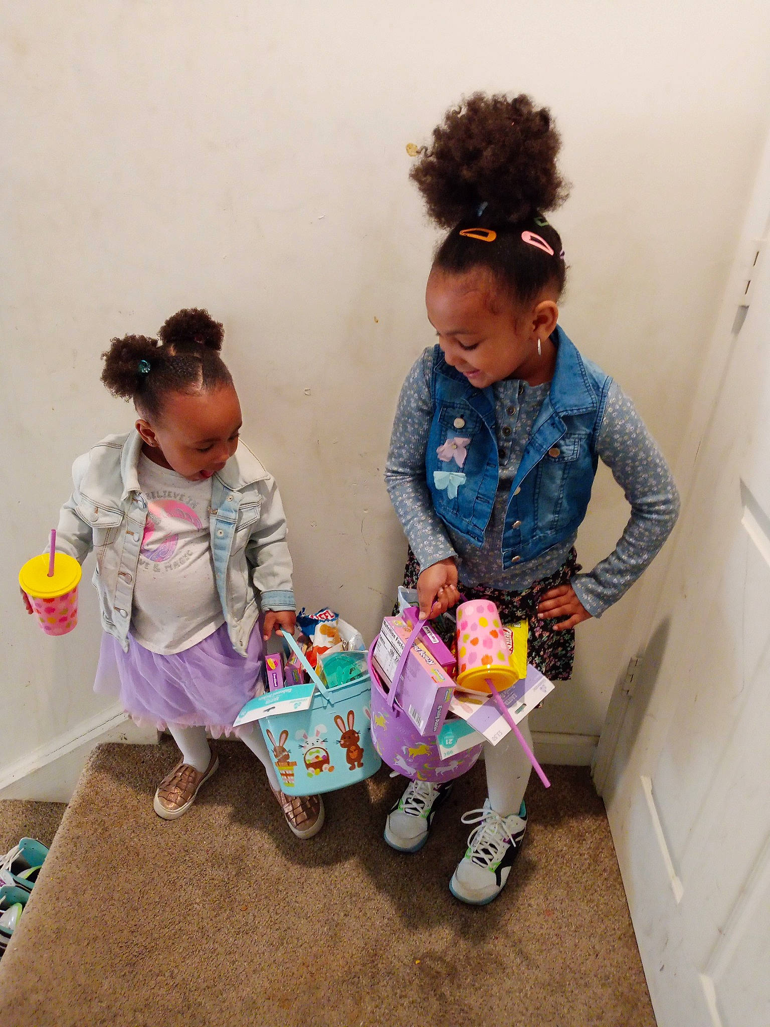 Zoë joined the competition — help win amazing prizes! baby_toddler_clothing, bag, child, costume, event, fashion_design, fun, hairstyle, happy, leisure, magenta, pattern, person, pink, play, room, sharing, shoe, sitting, sneakers